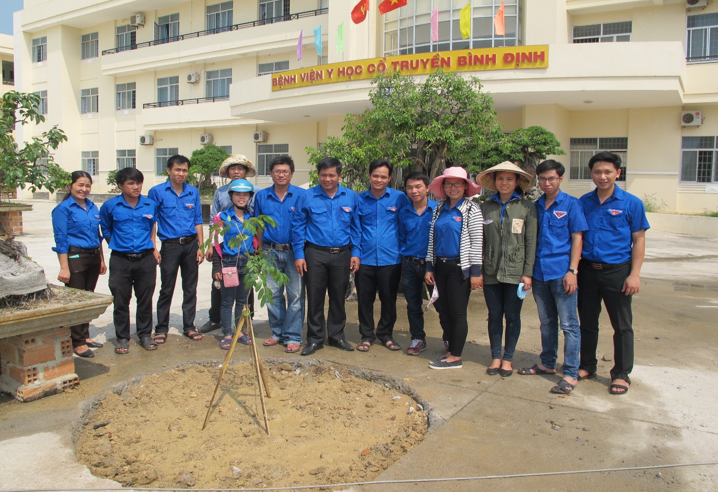 Chi đoàn Cục Thi hành án dân sự tỉnh Bình Định hưởng ứng phong trào tình nguyện 