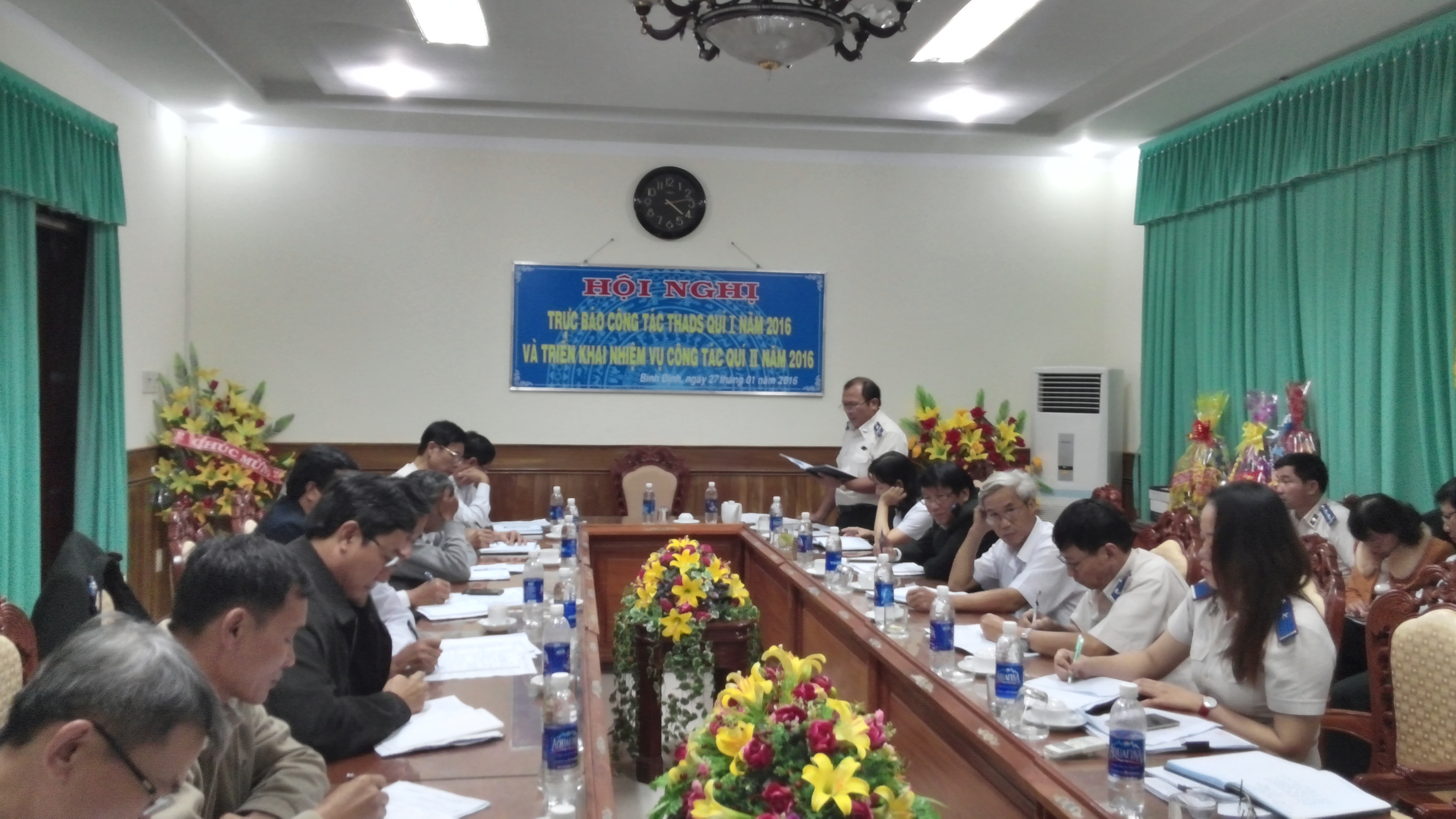 Cục Thi hành án dân sự tỉnh Bình Định đánh giá kết quả công tác Quý I/2016 và triển khai nhiệm vụ công tác Quý II/2016