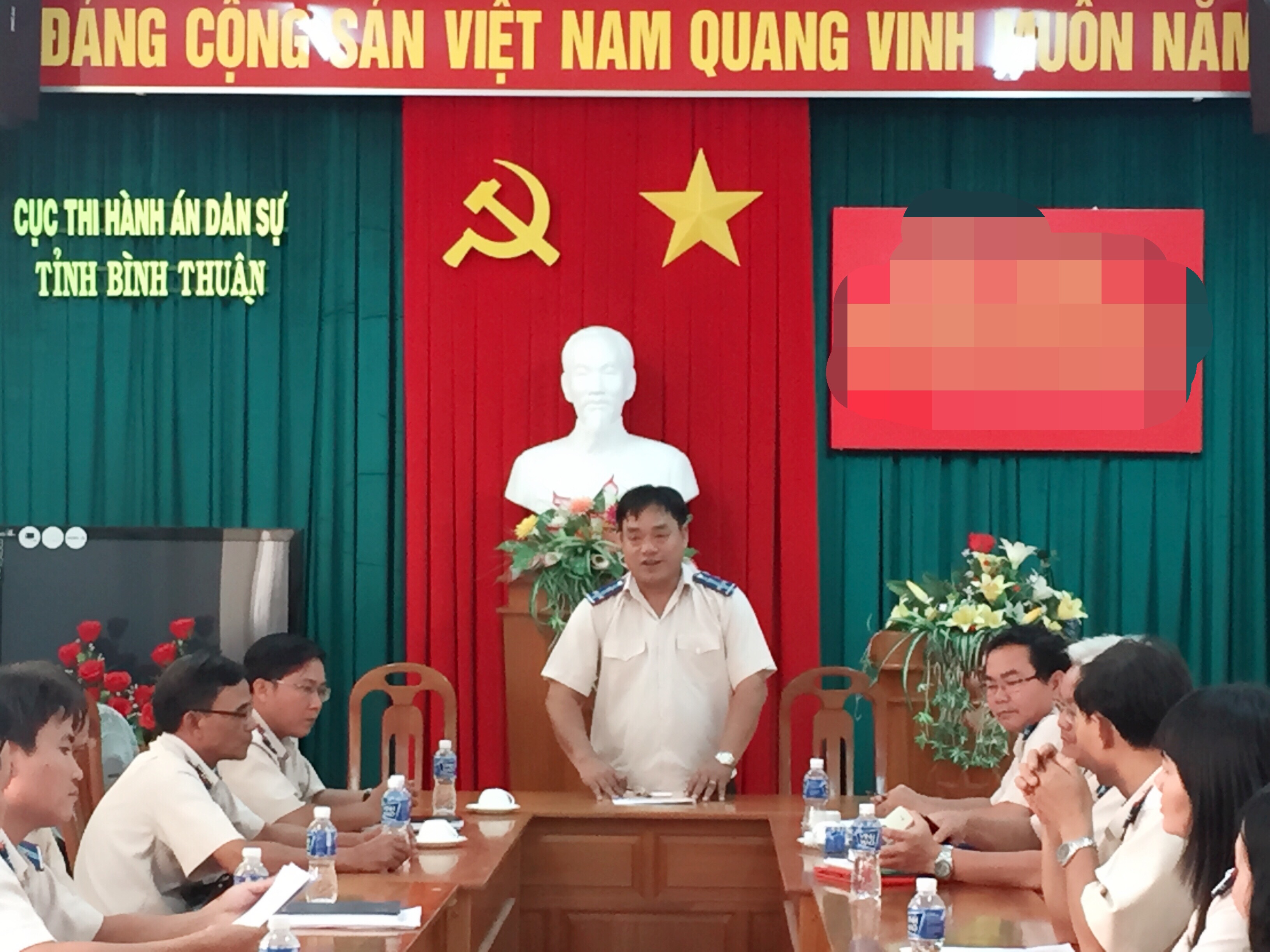 Họp giao ban 5 tháng năm 2016 của Cục Thi hành án dân sự tỉnh Bình Thuận