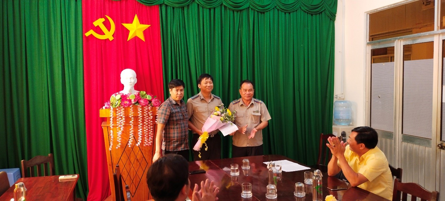 Điều động bổ nhiệm Phó Chi cục trưởng Chi cục THADS  huyện Thới Bình, tỉnh Cà Mau