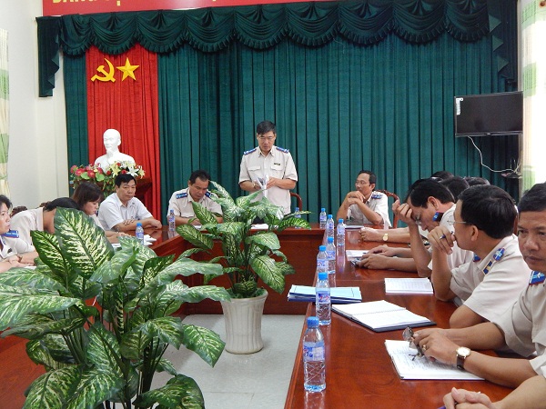 Cục Thi hành án dân sự tỉnh Cà Mau tổ chức lấy phiếu tính nhiệm Lãnh đạo Cục