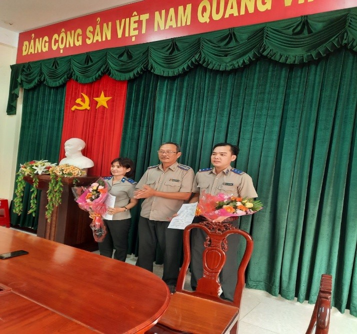 Công bố Quyết định điều động, bổ nhiệm lãnh đạo Văn phòng Cục Thi hành án dân sự tỉnh Cà Mau