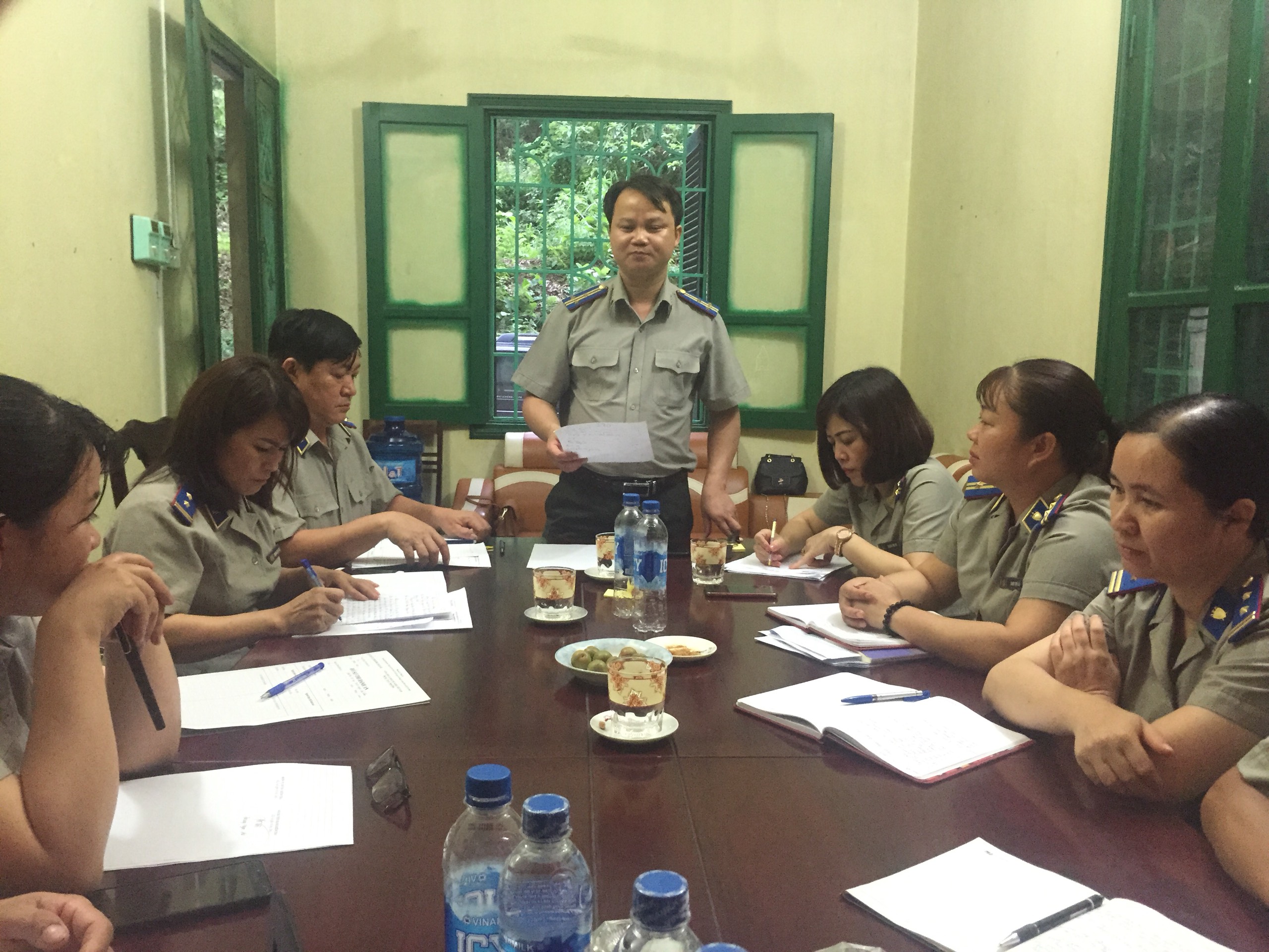 Kiểm tra công tác thi hành án dân sự tại Chi cục Thi hành án dân sự huyện Bảo Lâm