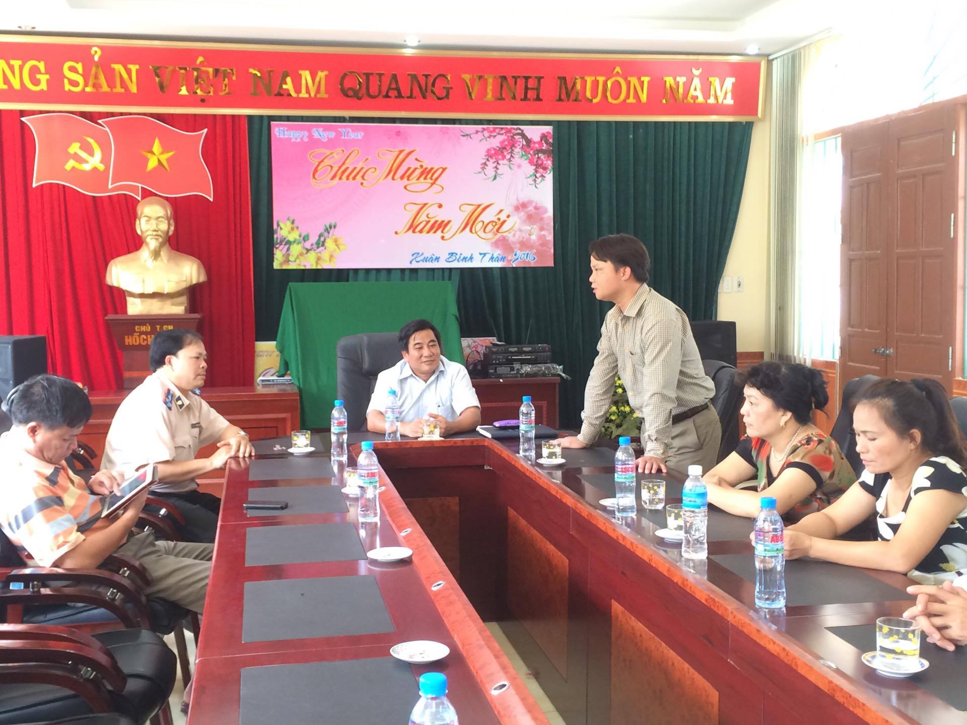 Đoàn công tác Cục Thi hành án dân sự tỉnh Cao Bằng thăm và làm việc tại huyện Bảo Lâm