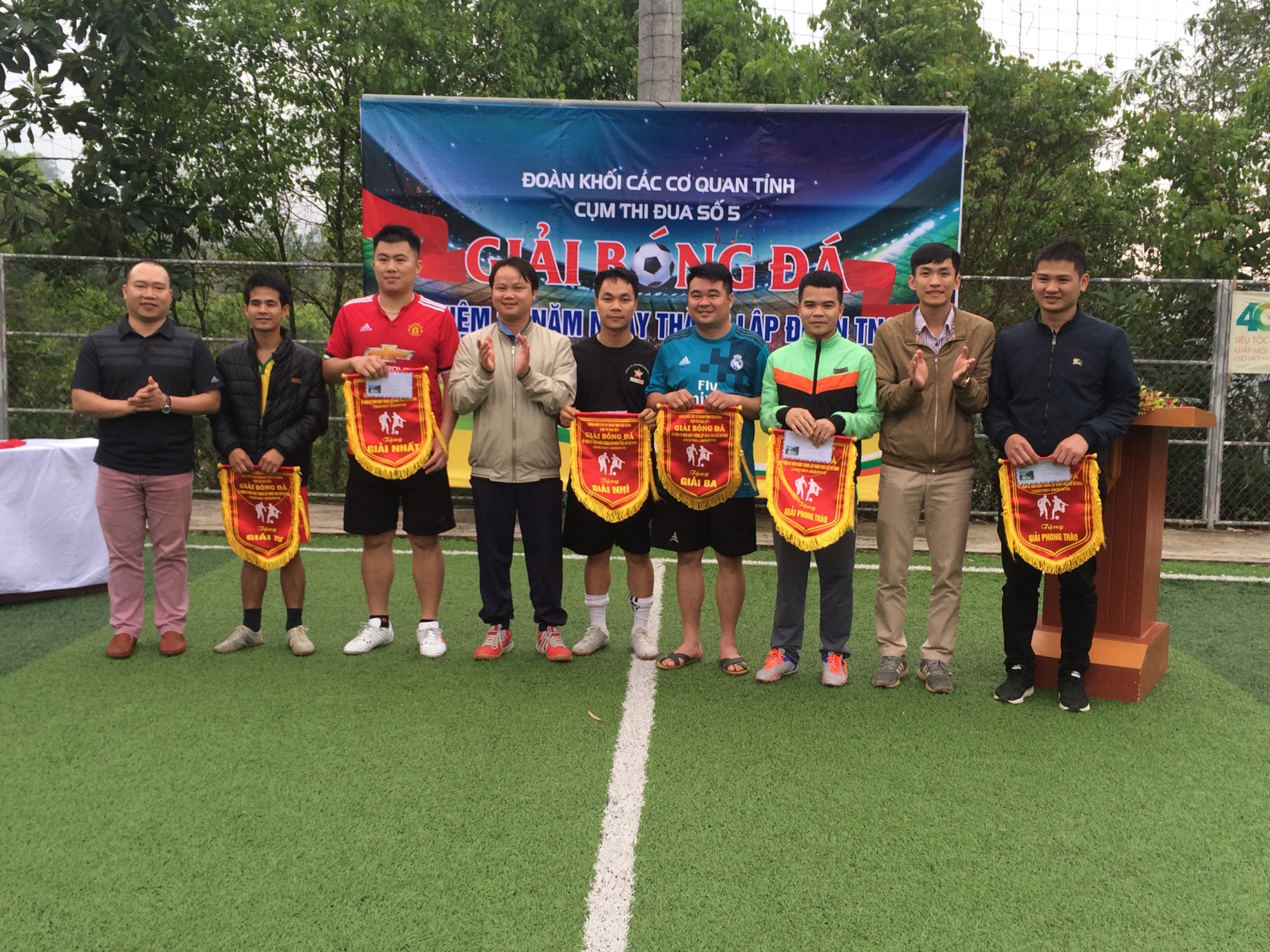 Đội bóng Chi đoàn Cục Thi hành án dân sự giành ngôi Á quân Giải bóng đá Kỷ niệm 87 năm Ngày thành lập Đoàn TNCS Hồ Chí Minh