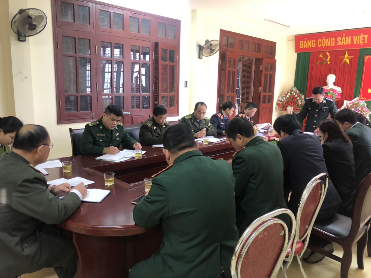 Chi cục THADS huyện Quảng Hòa tổ chức Hội nghị bình xét thi đua khen thưởng Khối Nội chính năm 2020