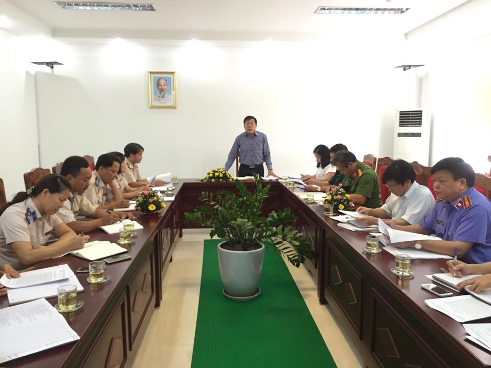 Đoàn kiểm tra của Ban Chỉ đạo cải cách tư pháp tỉnh Cao Bằng kiểm tra tại Cục Thi hành án dân sự tỉnh Cao Bằng
