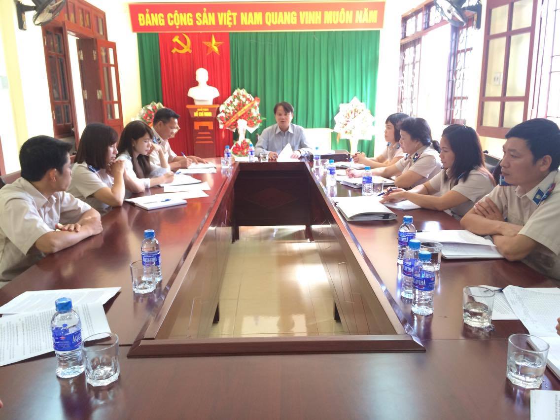 Cục Thi hành án dân sự phúc tra, kiểm tra công tác tại Chi cục Thi hành án dân sự huyện Quảng Uyên
