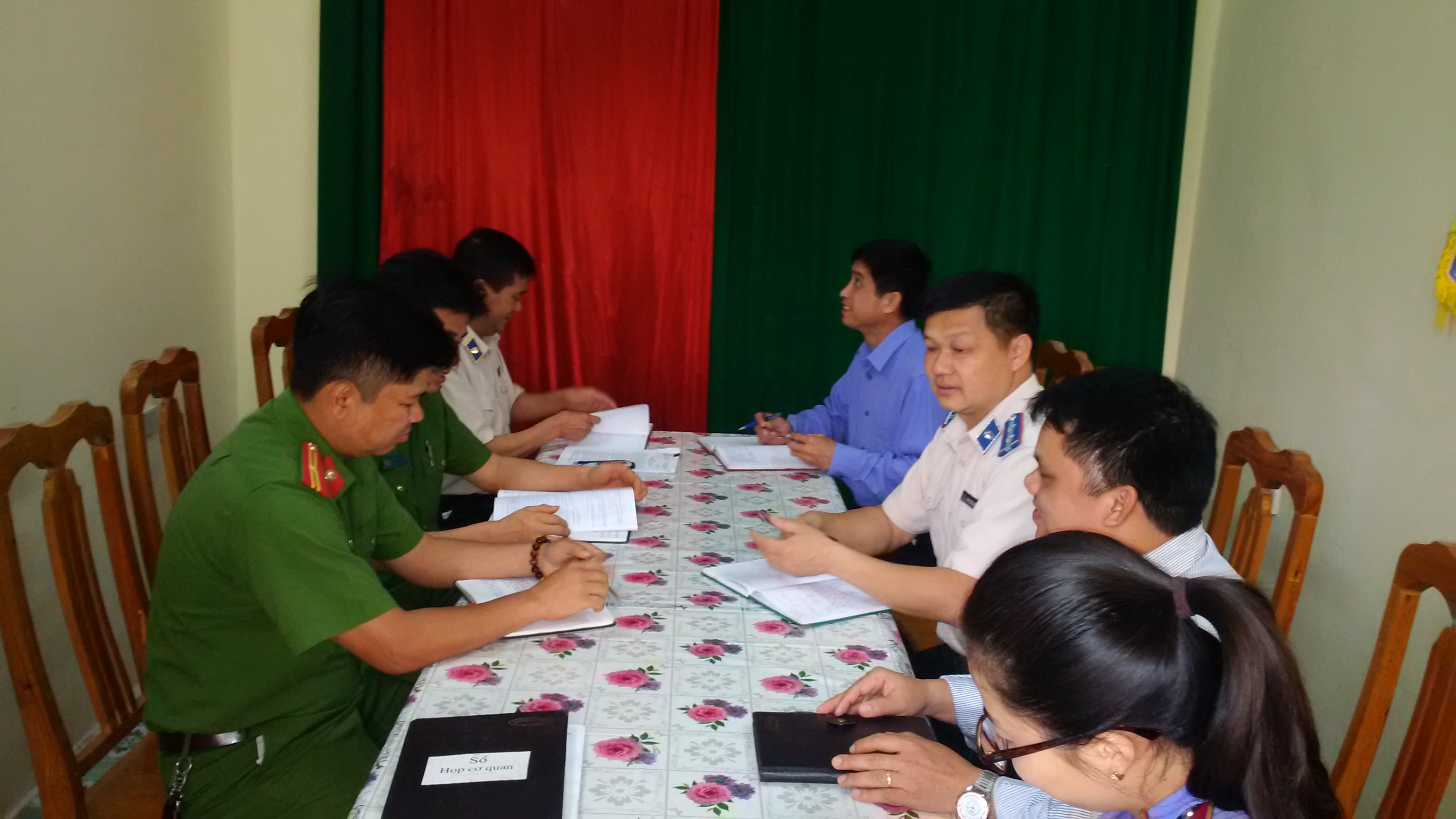 Chi cục Thi hành án dân sự huyện Trà Lĩnh tổ chức Hội nghị sơ kết Quy chế phối hợp liên ngành trong công tác thi hành án dân sự
