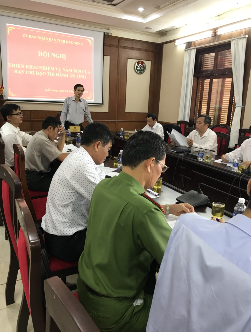 Ban Chỉ đạo Thi hành án dân sự  tỉnh Đăk Nông tổ chức Hội nghị Quý I và triển khai nhiệm vụ Quý II năm 2019