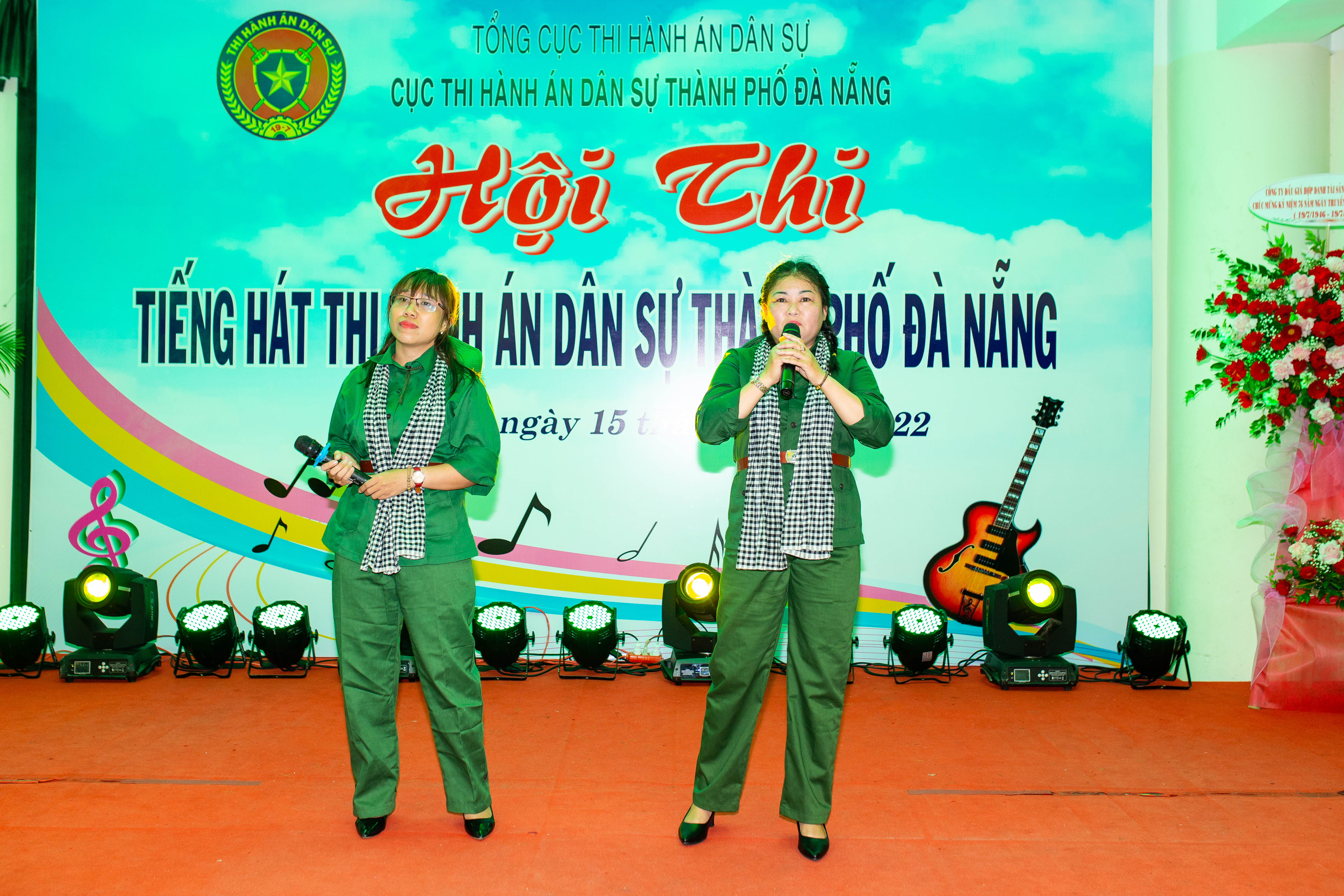 Hội Thi tiếng hát thi hành án dân sự thành phố Đà Nẵng 15