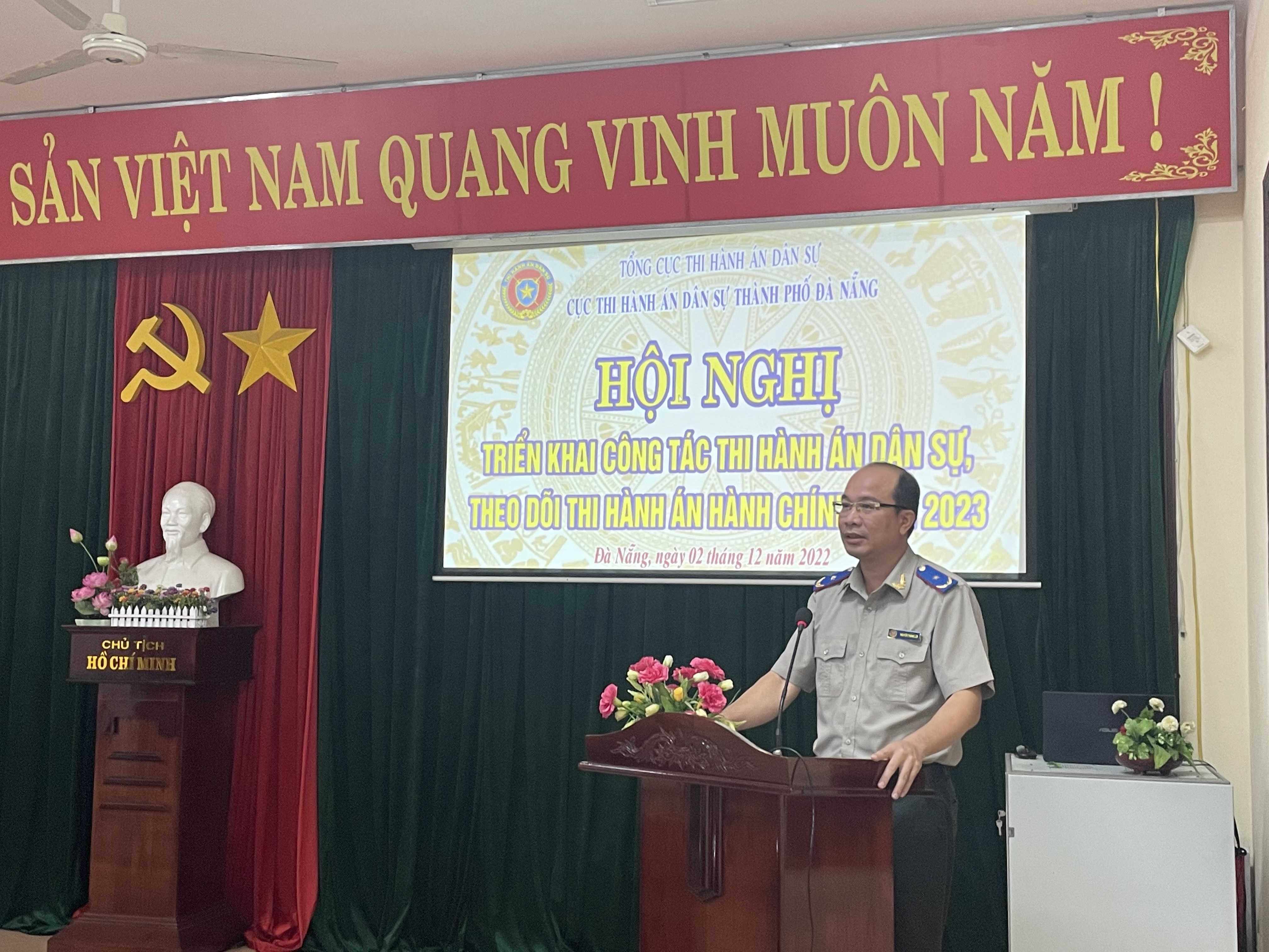 Cục Thi hành án dân sự TP Đà Nẵng triển khai công tác thi hành án dân sự, theo dõi thi hành án hành chính năm 2023