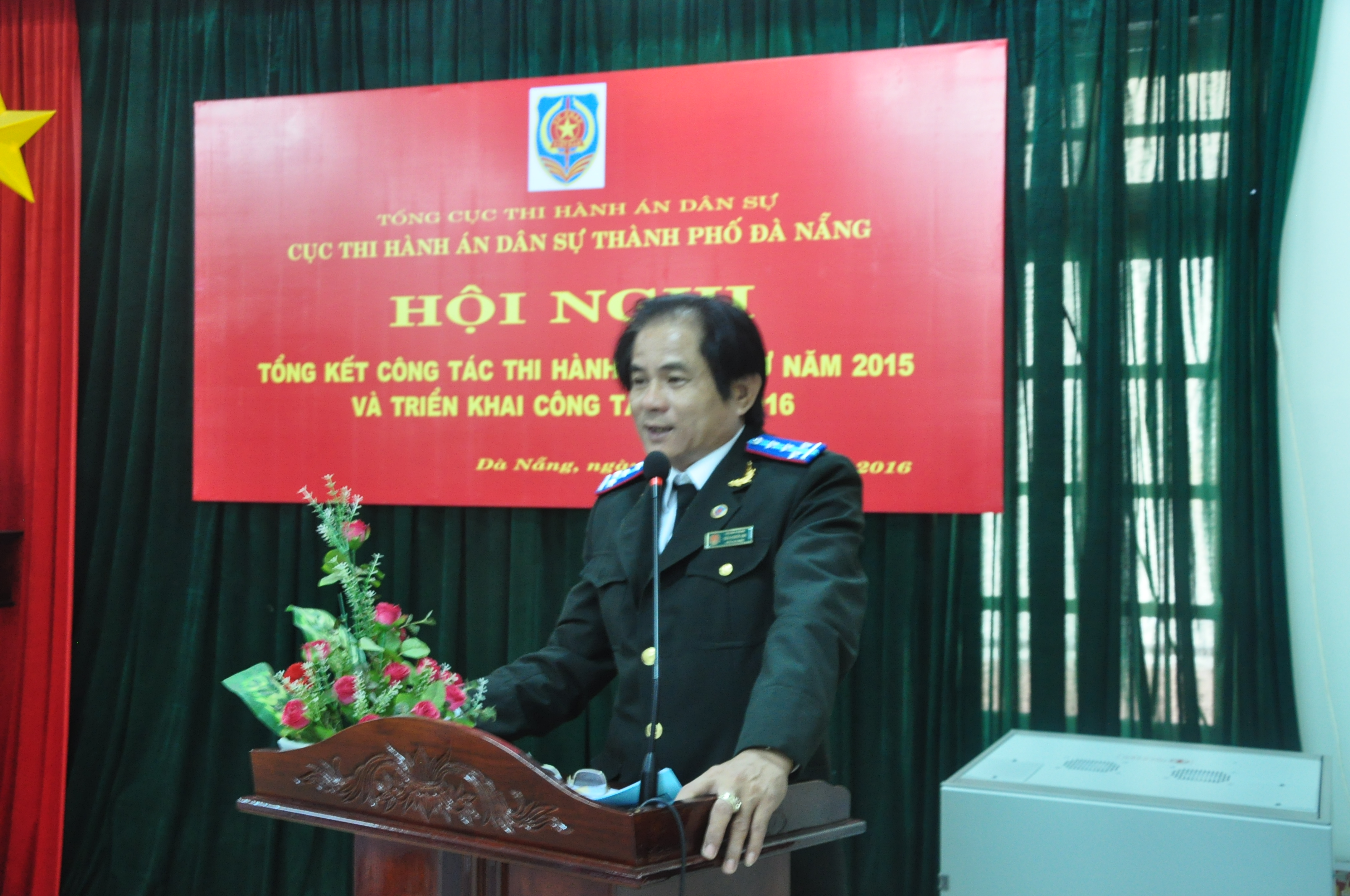 Cục Thi hành án dân sự TP Đà Nẵng tổ chức Hội nghị tổng kết công tác Thi hành án sự năm 2015 và triển khai công tác năm 2016