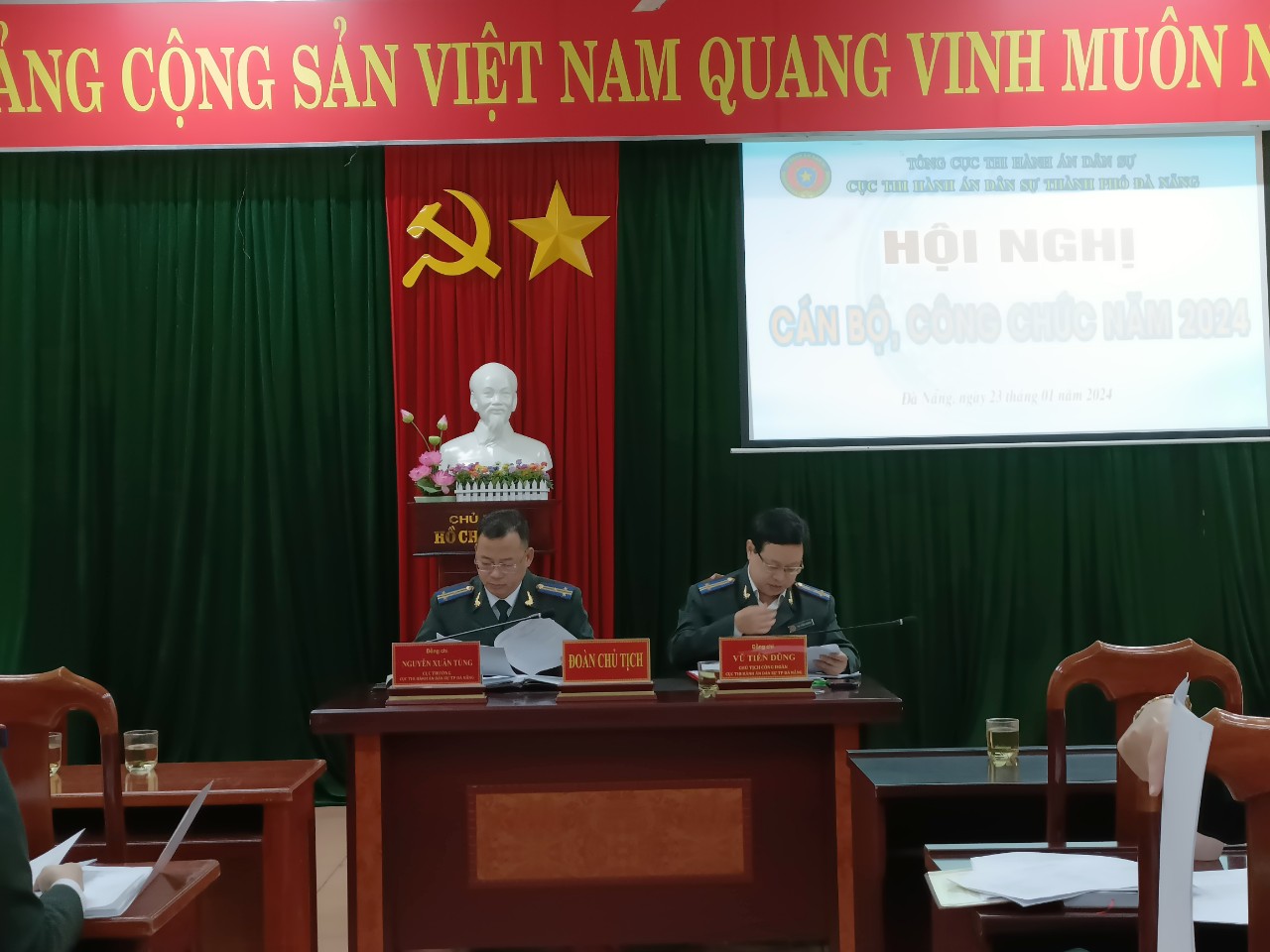 Cục Thi hành án dân sự TP Đà Nẵng tổ chức Hội nghị cán bộ, công chức năm 2024