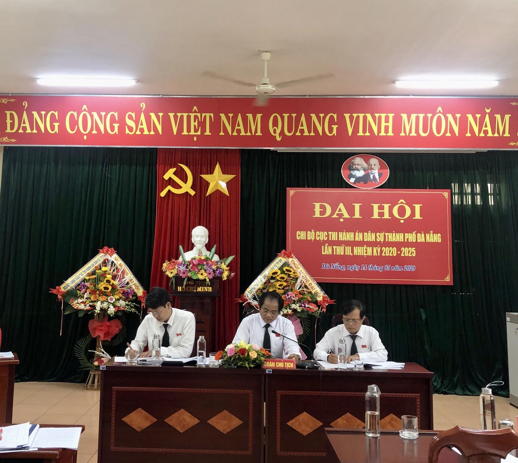 Đại hội Chi bộ Cục Thi hành án dân sự thành phố Đà Nẵng thứ III, nhiệm kỳ 2020-2025