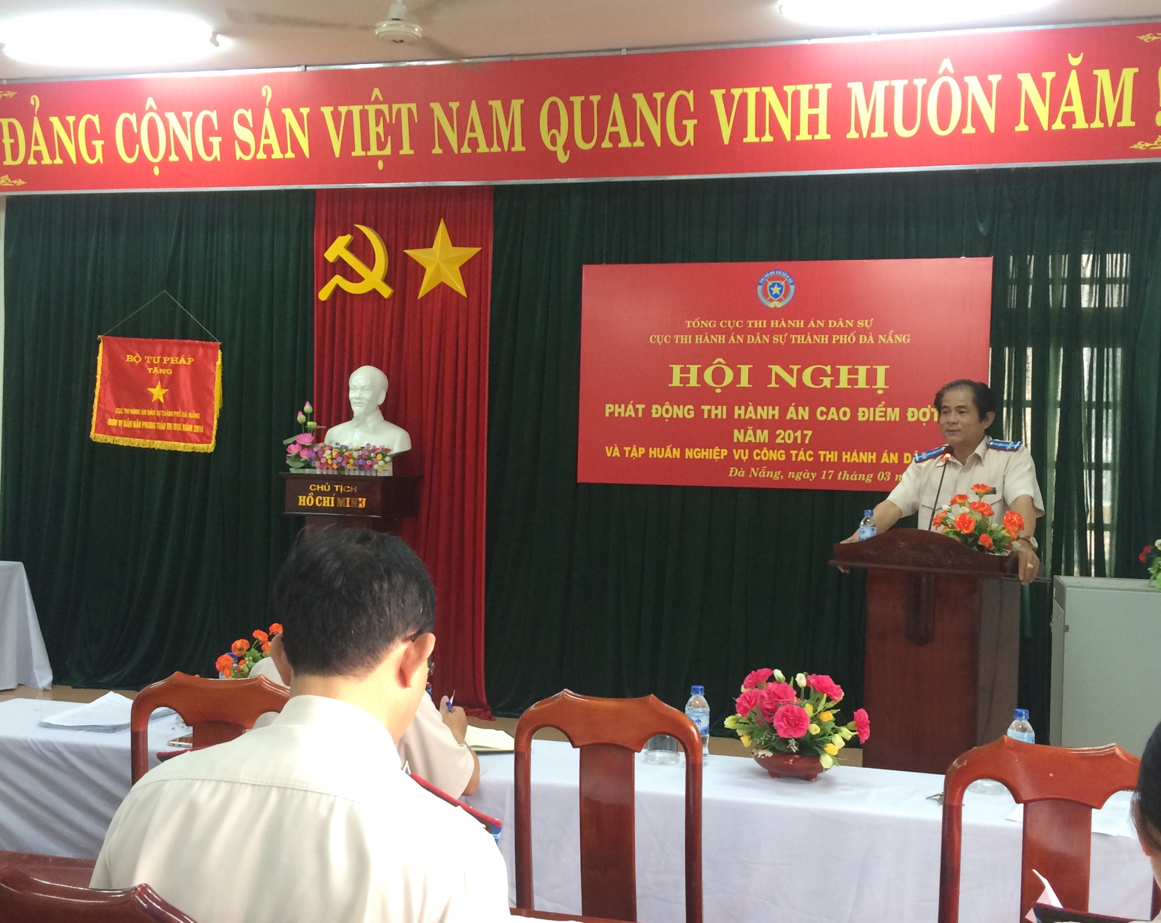 Hội thi Chấp hành viên giỏi khu vực Miền trung Tây nguyên tại thành phố Đà Nẵng