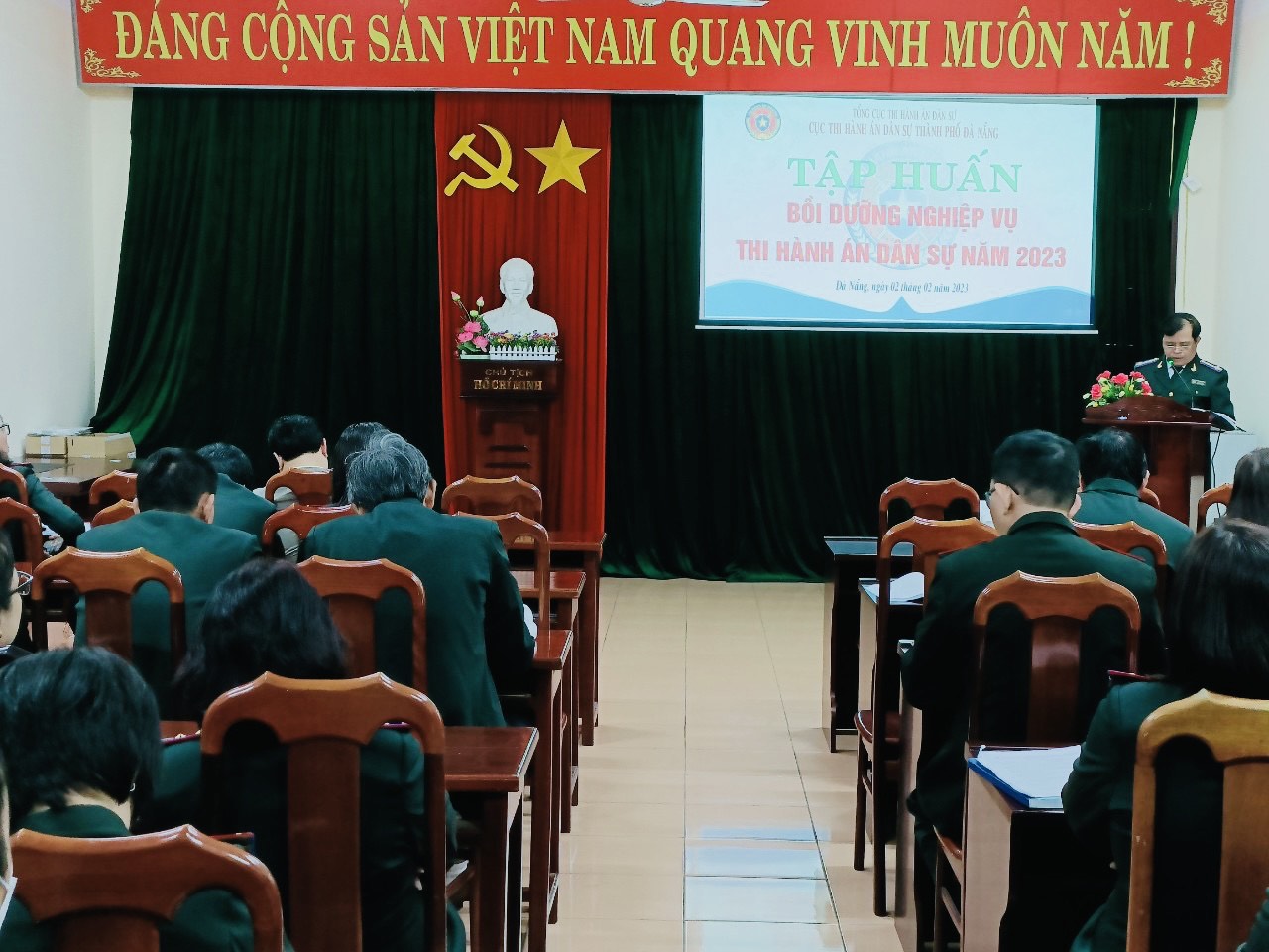 Cục Thi hành án dân sự TP Đà Nẵng tổ chức tập huấn nghiệp vụ năm 2023