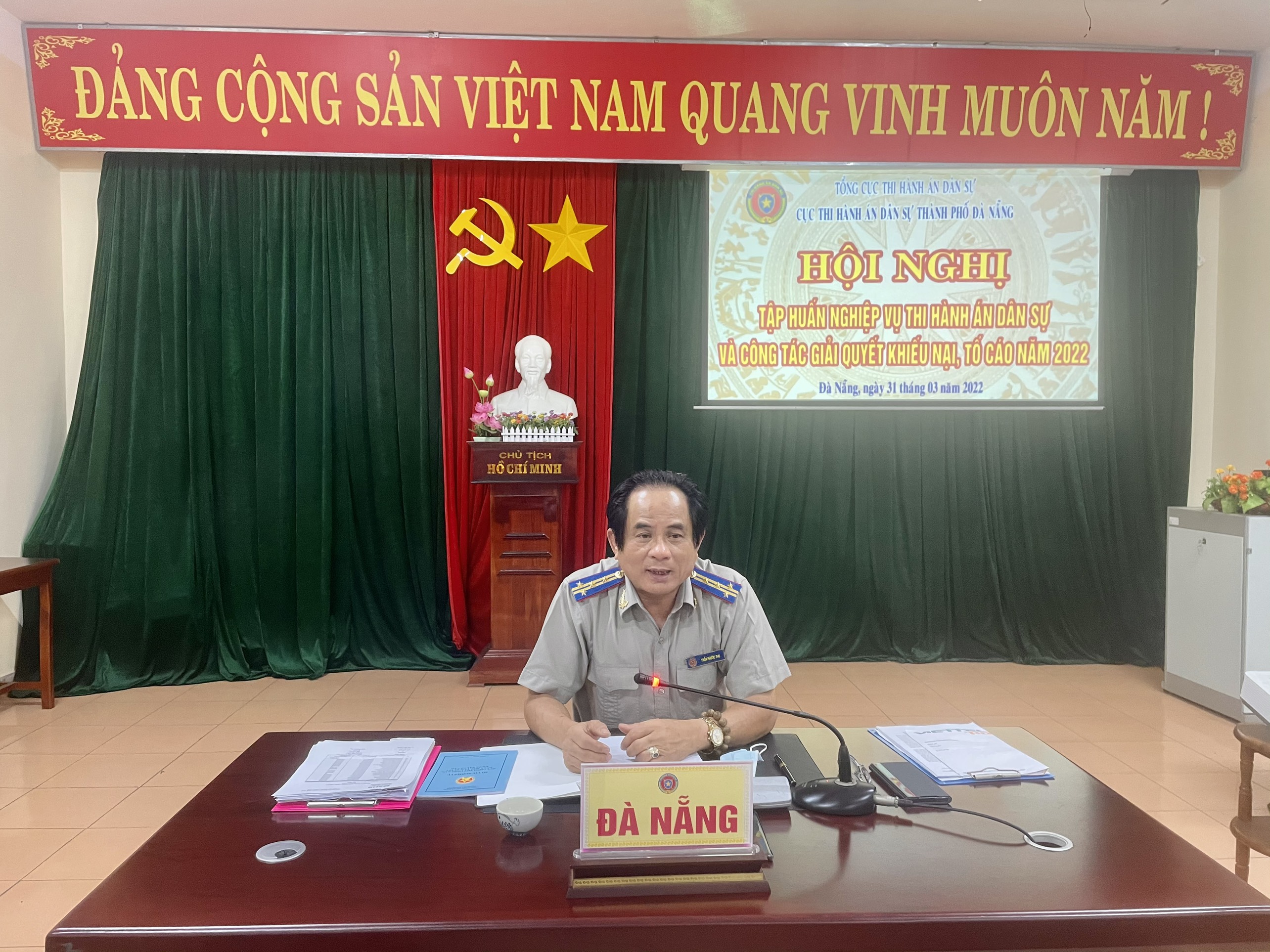 Cục Thi hành án dân sự thành phố Đà Nẵng tổ chức tập huấn nghiệp vụ thi hành án dân sự và công tác giải quyết khiếu nại, tố cáo