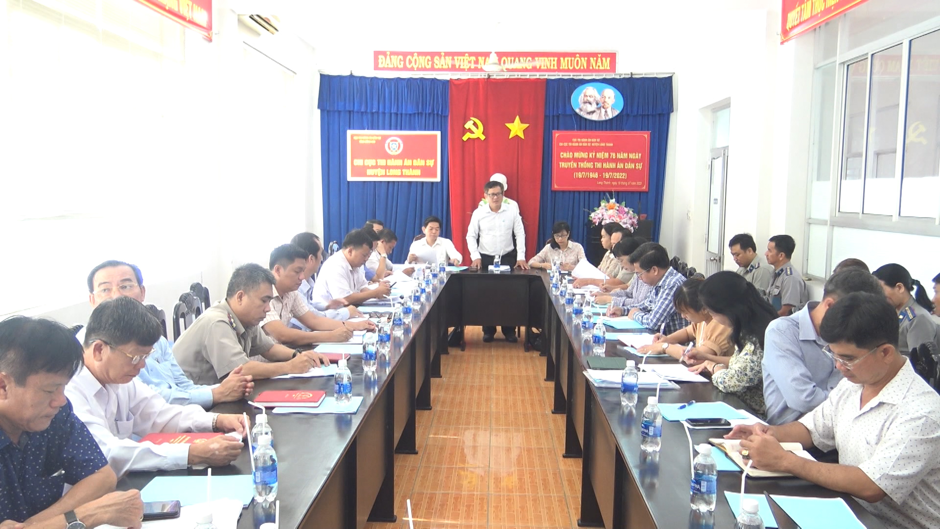 Sáng  (18/8), Đoàn giám sát HĐND tỉnh tiếp tục giám sát công tác thi hành án dân sự năm 2021 và 6 tháng đầu năm 2022 trên địa bàn huyện Long Thành