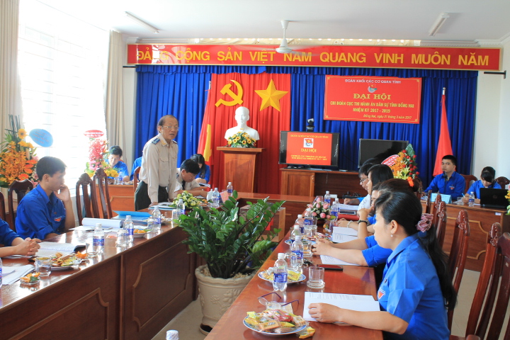 Đại hội Chi đoàn Cục Thi hành án dân sự tỉnh Đồng Nai, nhiệm kỳ 2017 – 2019.