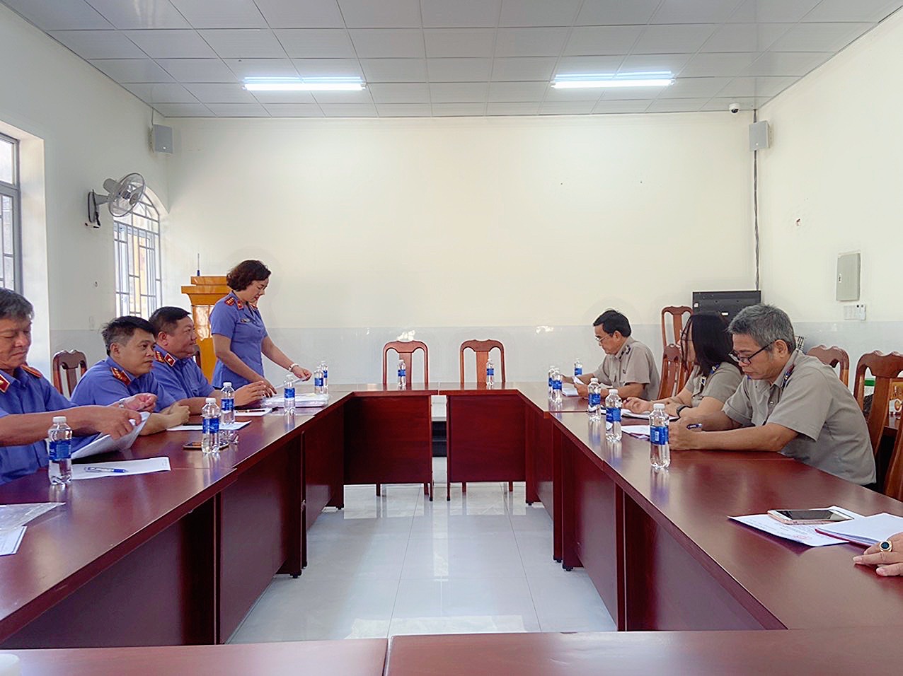 Viện kiểm sát nhân dân tỉnh Đồng Nai kiểm sát trực tiếp tại Chi cục thi hành án dân sự thành phố Long Khánh