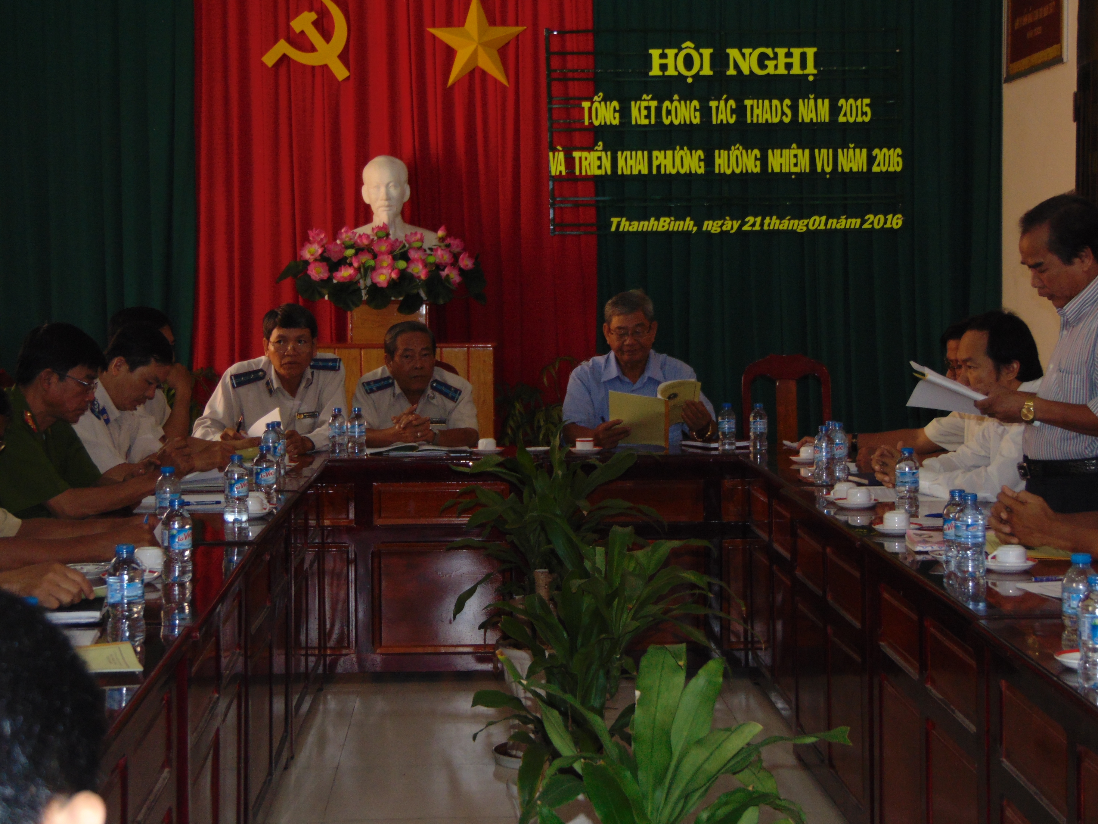 Hội nghị triển khai nhiệm vụ thi hành án dân sự năm 2016 trên địa bàn huyện Thanh Bình