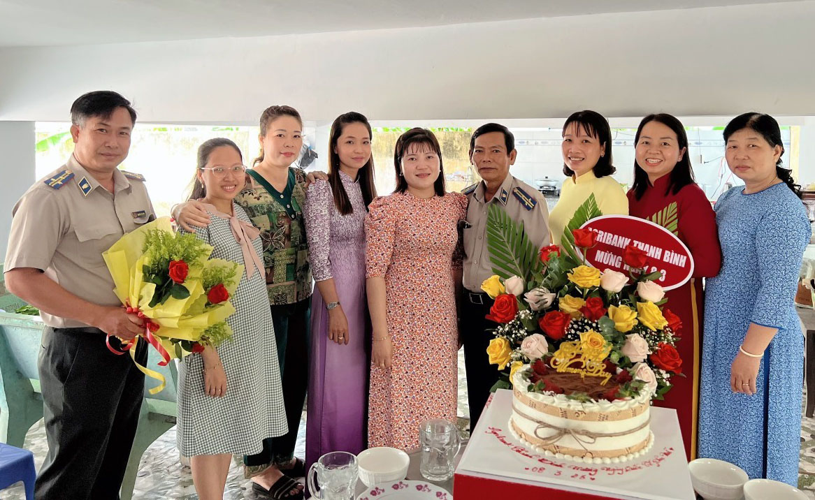 Chi cục Thi hành án dân sự huyện Thanh Bình tổ chức kỷ niệm Ngày Quốc tế Phụ nữ 8 tháng 3 năm 2023