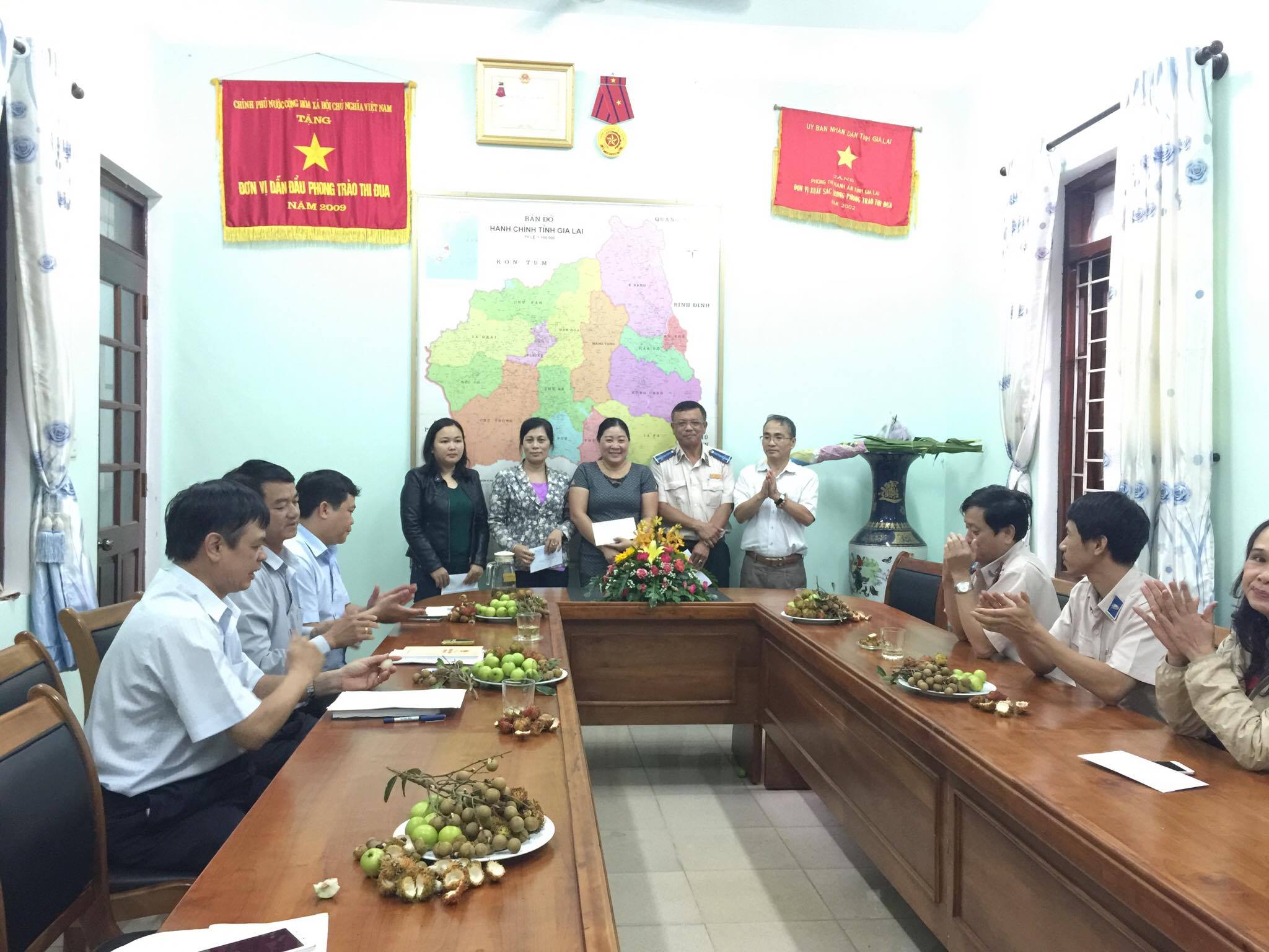 Cục Thi hành án dân sự tỉnh Gia Lai tổ chức buổi gặp mặt thân nhân gia đình Thương binh, Liệt sỹ nhân kỷ niệm 70 năm Ngày TBLS (27/7/1947-27/7/2017)