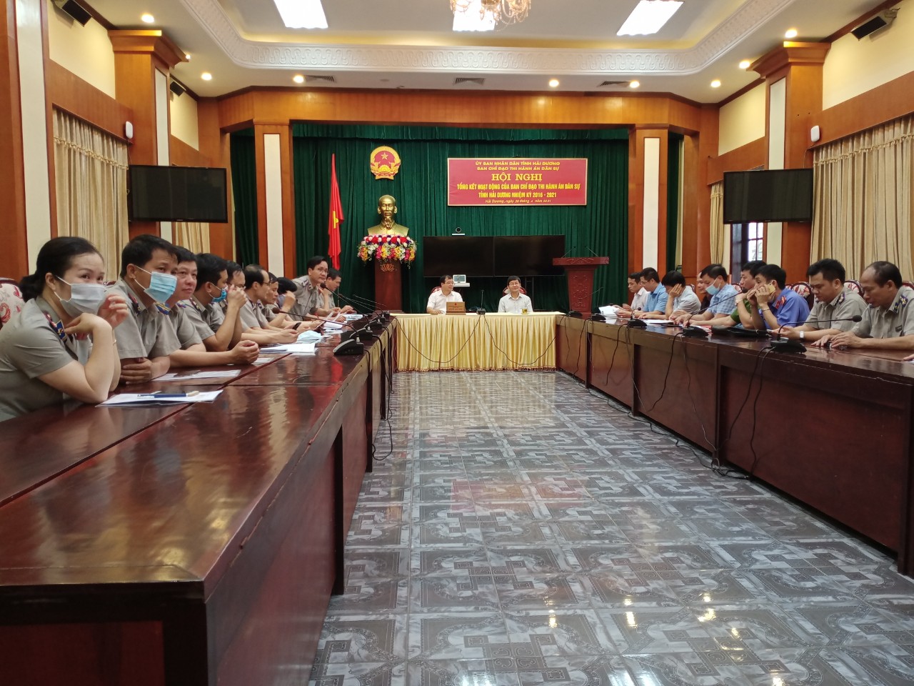 Ban Chỉ đạo Thi hành án dân sự tỉnh Hải Dương tổng kết hoạt động nhiệm kỳ 2016-2021