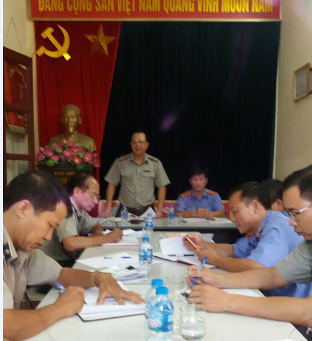 Cục Thi hành án dân sự tỉnh Hải Dương phối hợp với Viện kiểm sát nhân dân tỉnh Hải Dương tiến hành kiểm tra công tác phối hợp liên ngành trong lĩnh vực thi hành án dân sự