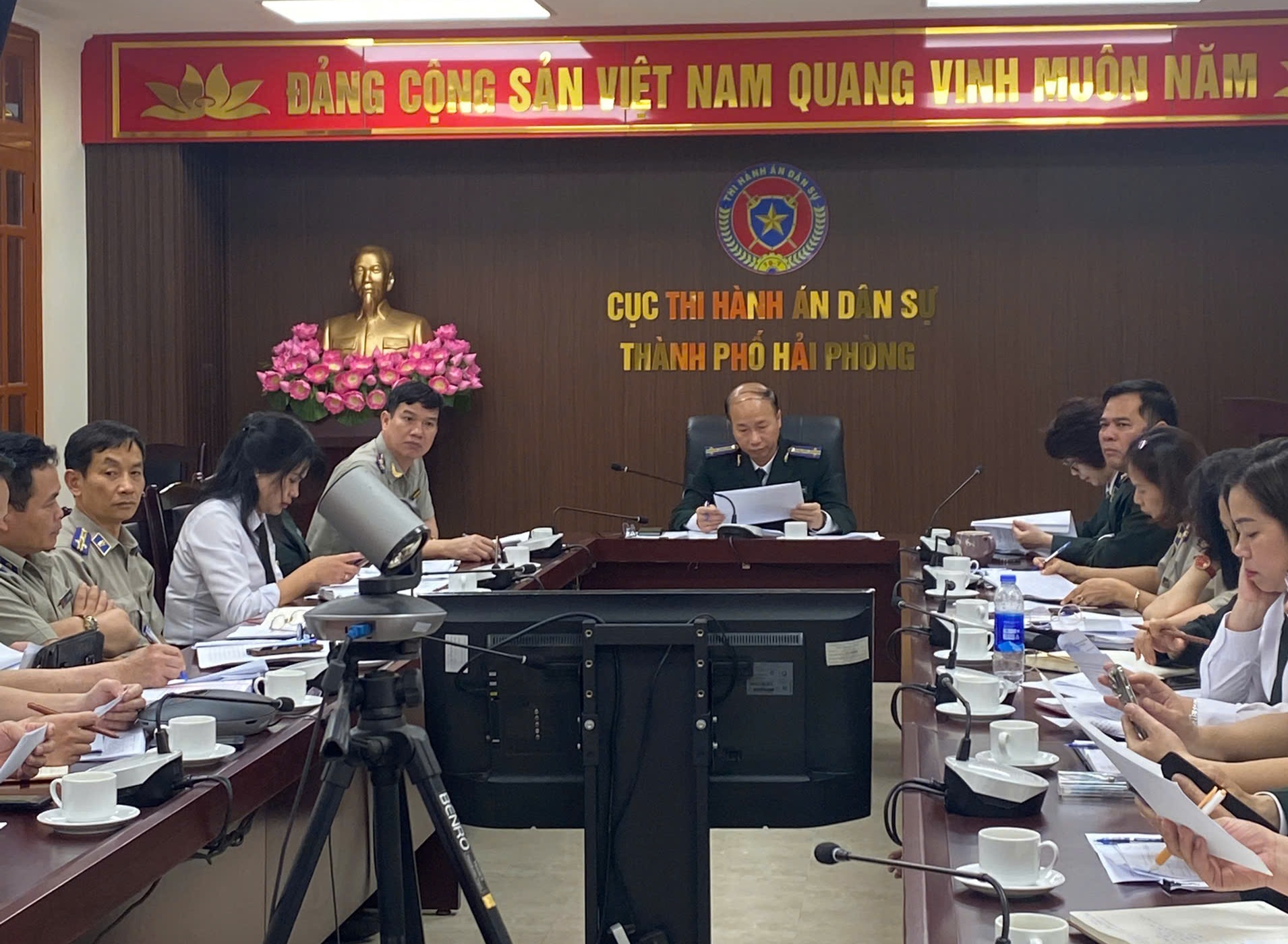 Hội nghị giao ban sơ kết công tác thi hành án dân sự, thi hành án hành chính 6 tháng đầu năm 2025