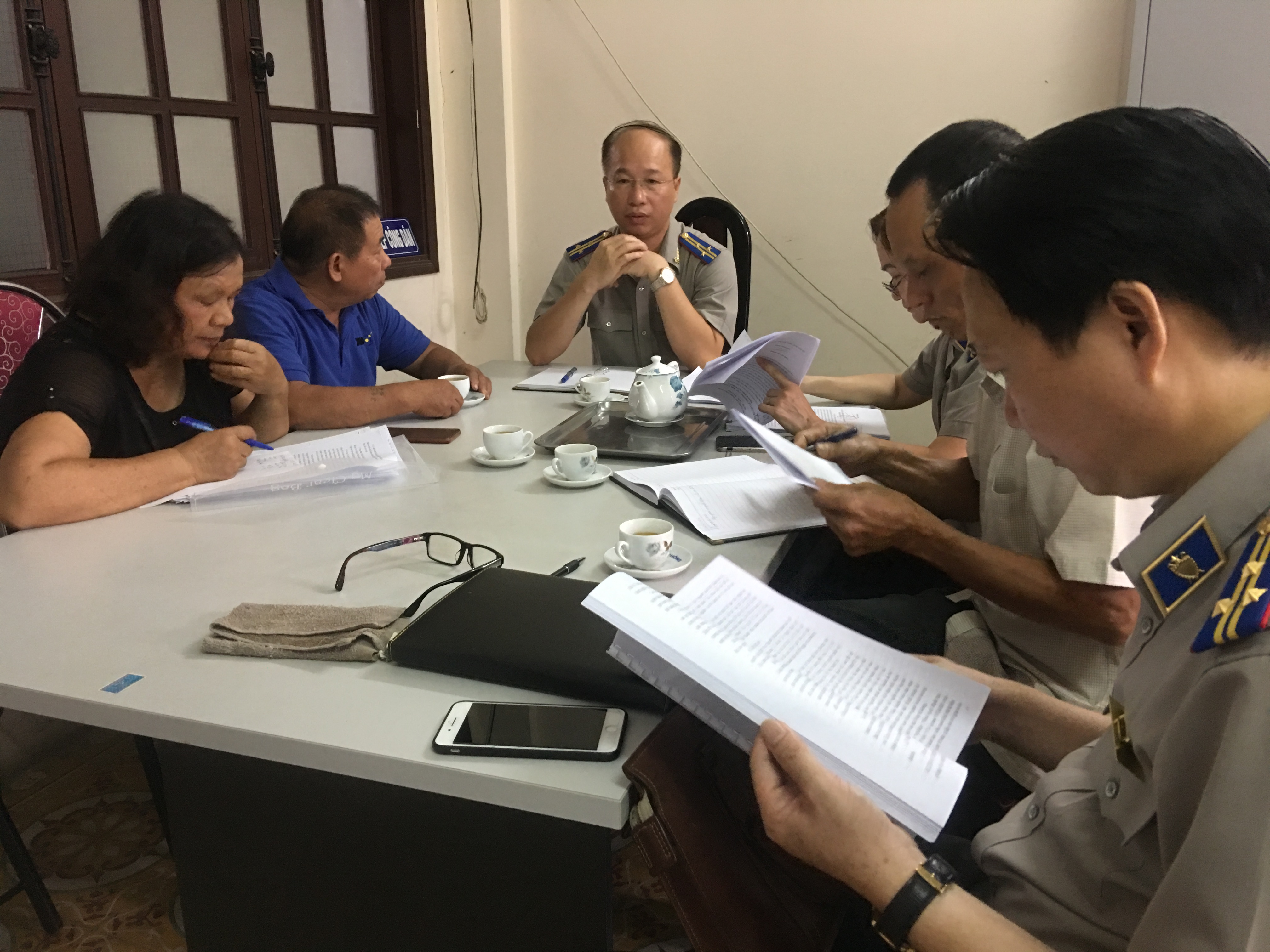 Công tác tiếp công dân tại Cục Thi hành án dân sự                                    thành phố Hải Phòng