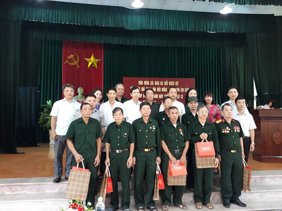 Cục Thi hành án dân sự tỉnh Hà Nam thăm hỏi, tri ân nhân kỷ niệm 71 năm ngày thương binh liệt sỹ (27/7/1947-27/7/2018)
