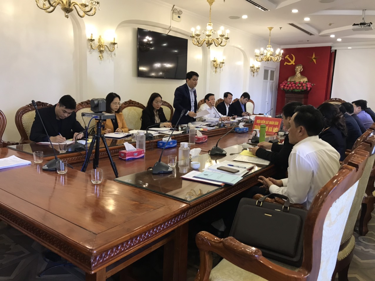 Ban Pháp chế Hội đồng nhân dân thành phố Hà Nội  thực hiện giám sát công tác Thi hành án dân sự năm 2021