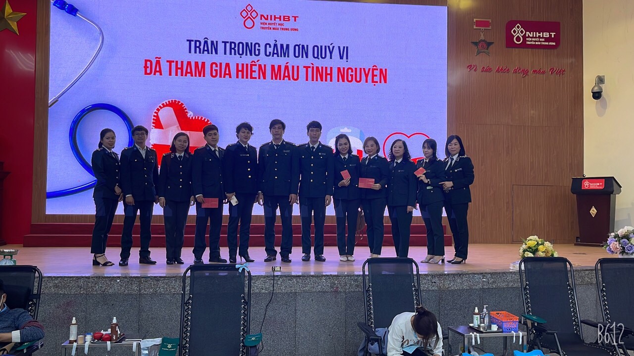 Cục Thi hành án dân sự thành phố Hà Nội  tham gia hiến máu tình nguyện
