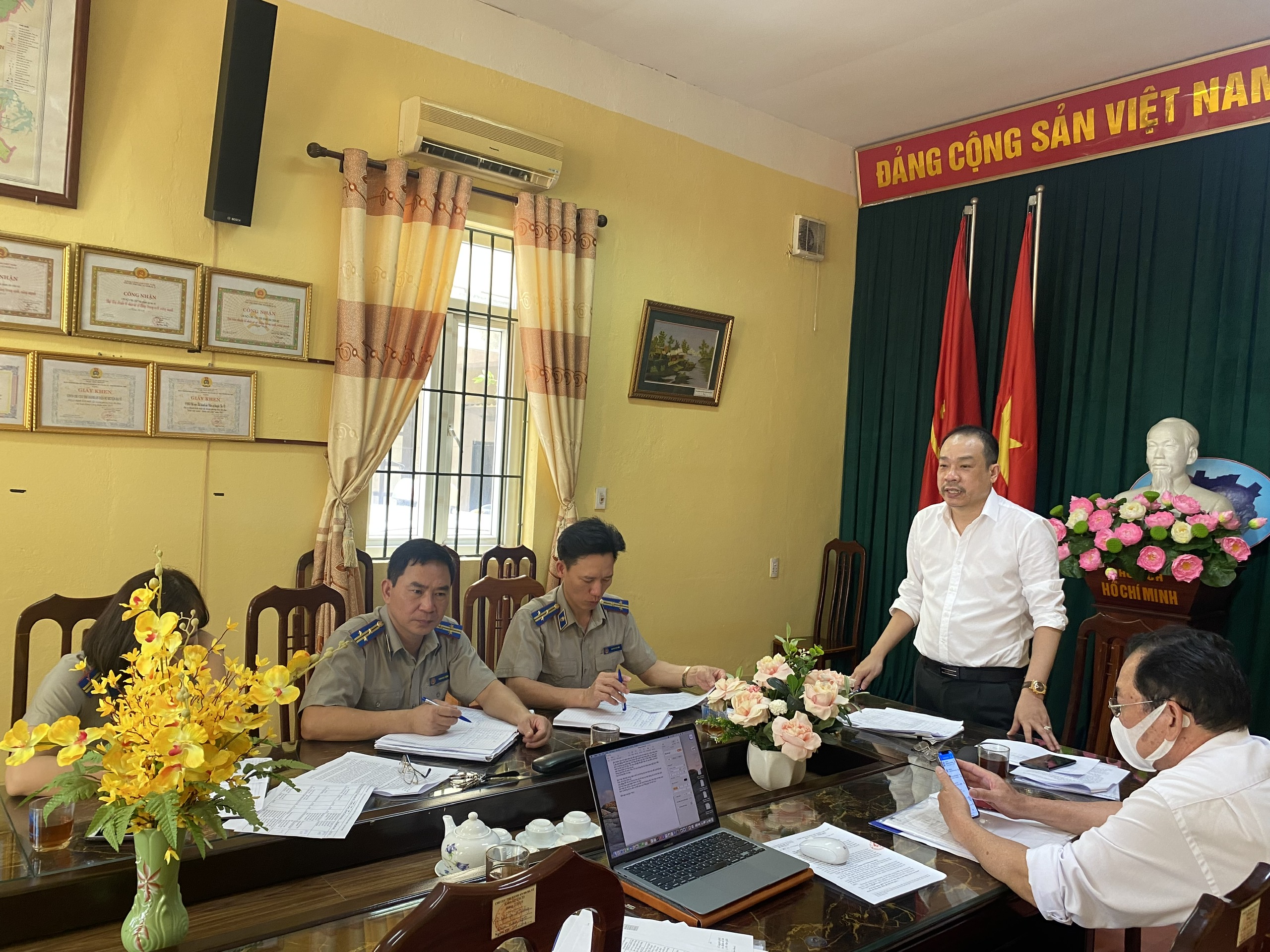 Cục Thi hành án dân sự thành phố Hà Nội đôn đốc thực hiện chỉ tiêu, nhiệm vụ tại các đơn vị năm 2022