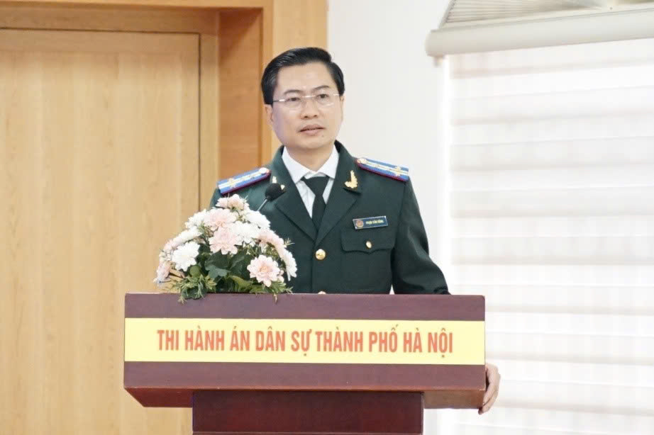 Thi hành án dân sự Hà Nội tổ chức tập huấn sử dụng phần mềm đấu giá trực tuyến