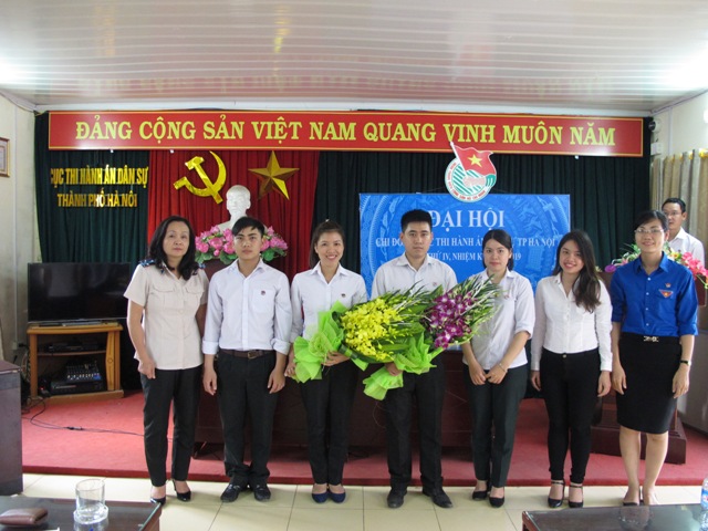 Đại hội Chi đoàn TNCSHCM Cục Thi hành án dân sự thành phố Hà Nội lần thứ IV, nhiệm kỳ 2017-2019