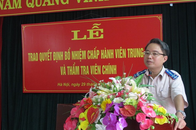 Cục Thi hành án dân sự thành phố Hà Nội tổ chức Lễ trao quyết định bổ nhiệm Chấp hành viên trung cấp và Thẩm tra viên chính