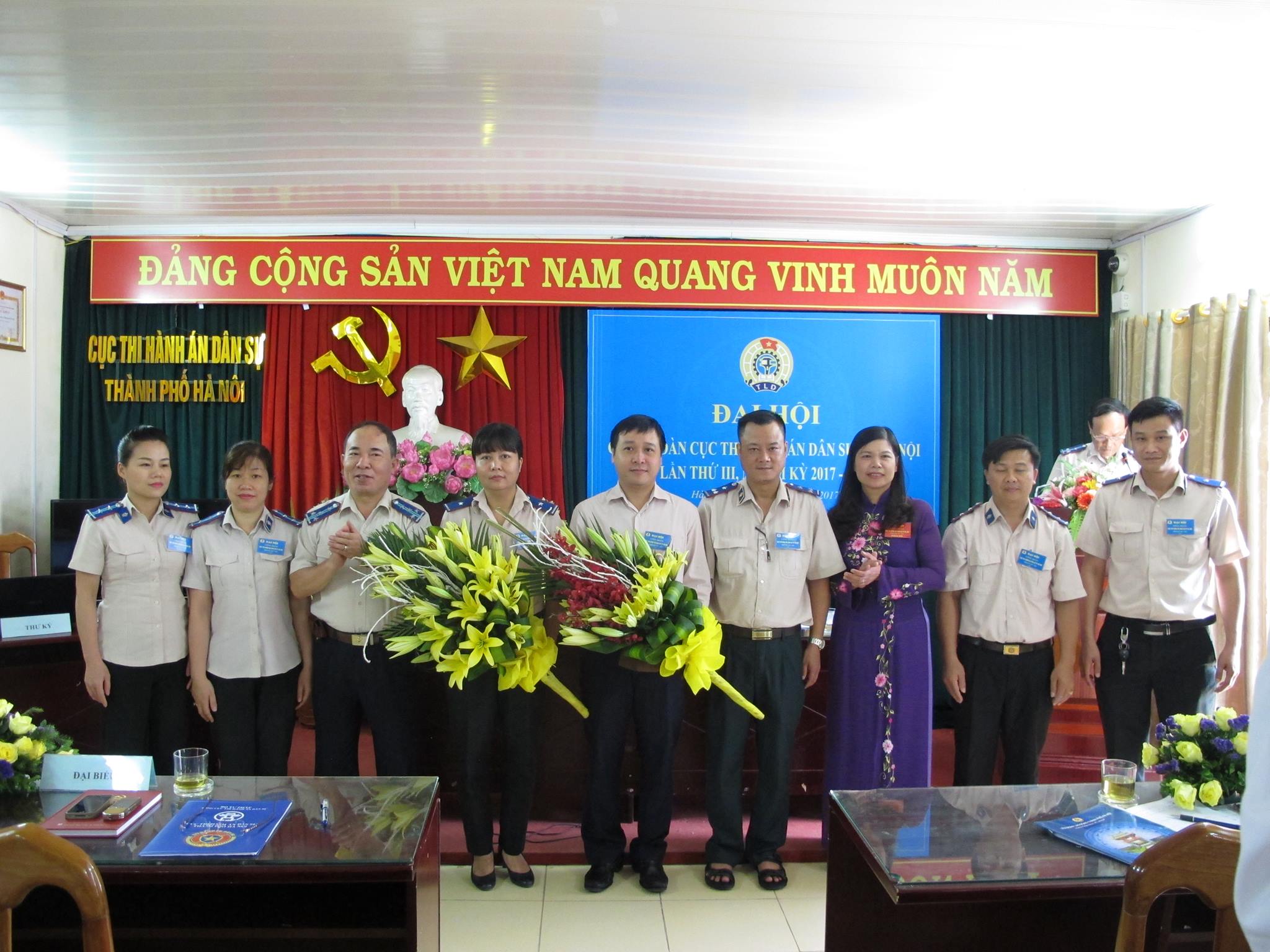 Đại hội Công đoàn Cục Thi hành án dân sự thành phố Hà Nội lần thứ III nhiệm kỳ 2017 - 2022