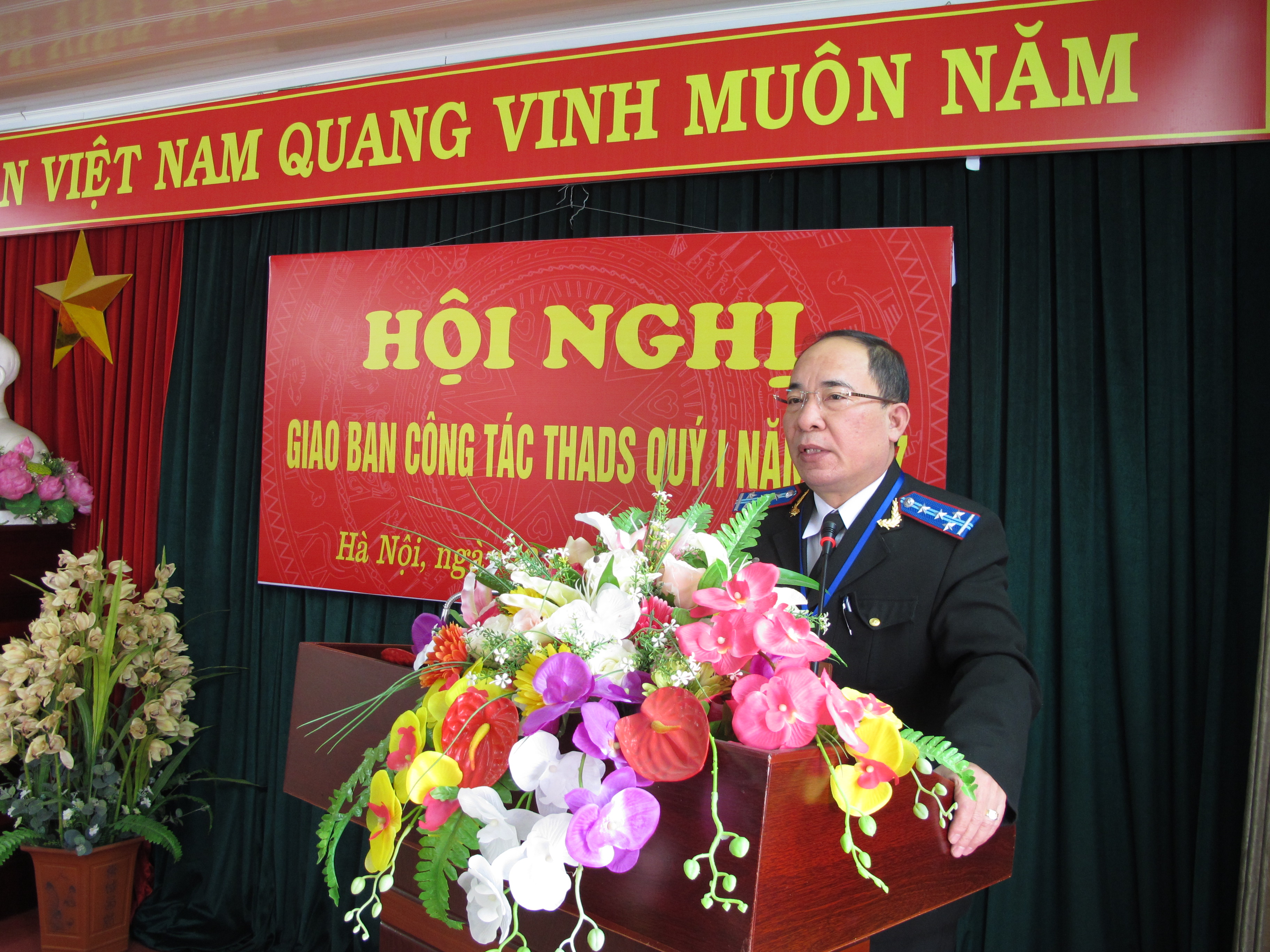 Cục Thi hành án dân sự thành phố Hà Nội tổ chức Hội nghị giao ban công tác thi hành án dân sự Quý I năm 2017