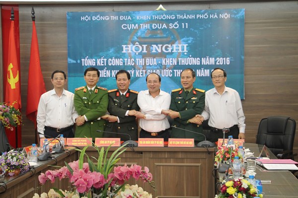 Cục Thi hành án dân sự thành phố Hà Nội tham dự tổng kết công tác Thi đua – Khen thưởng năm 2016 và triển khai ký kết giao ước thi đua năm 2017 của Cụm Thi đua số 11 – Thành phố Hà nội