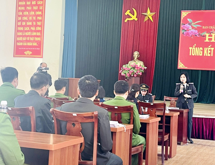 Chi cục Thi hành án dân sự huyện Mê Linh tổ chức cưỡng chế bàn giao tài sản thi hành án