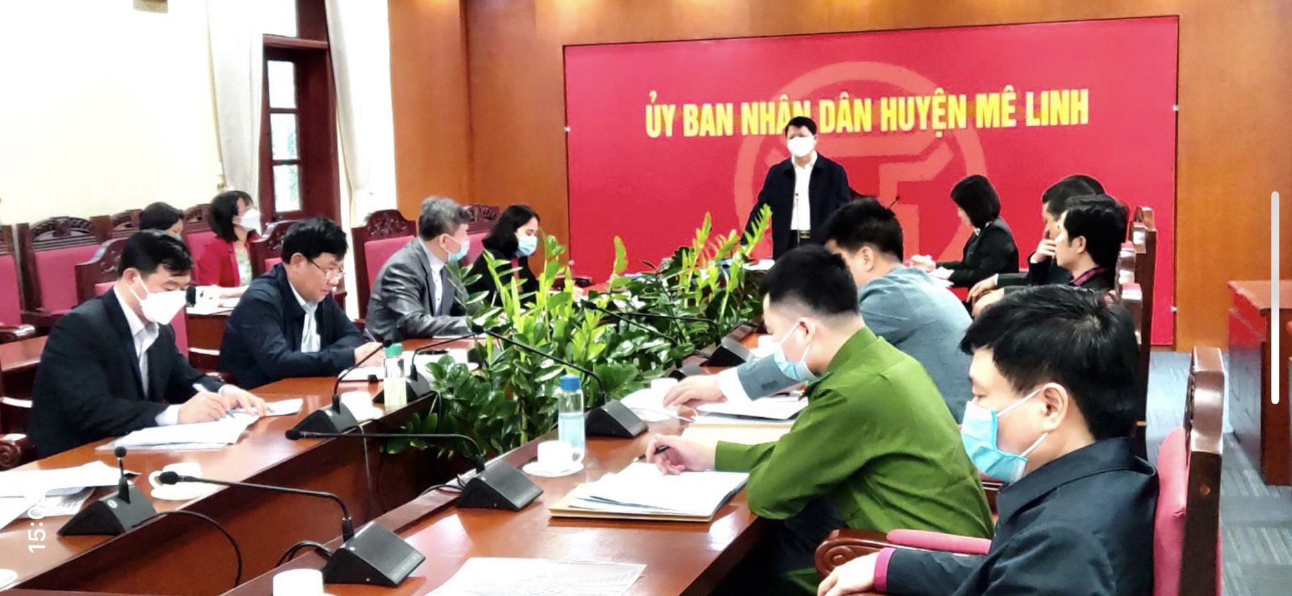 Ban chỉ đạo Thi hành án dân sự huyện Mê Linh họp bàn chỉ đạo  tổ chức cưỡng chế thi hành án dân sự