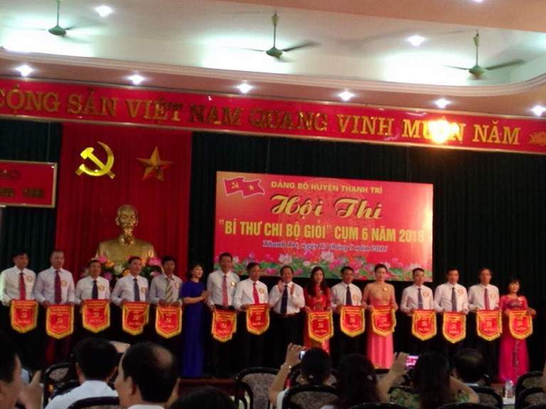 Chi bộ Chi cục Thi hành án dân sự huyện Thanh Trì tham dự cuộc thi “Bí thư chi bộ giỏi” do Ban Thường vụ Huyện ủy Thanh Trì tổ chức