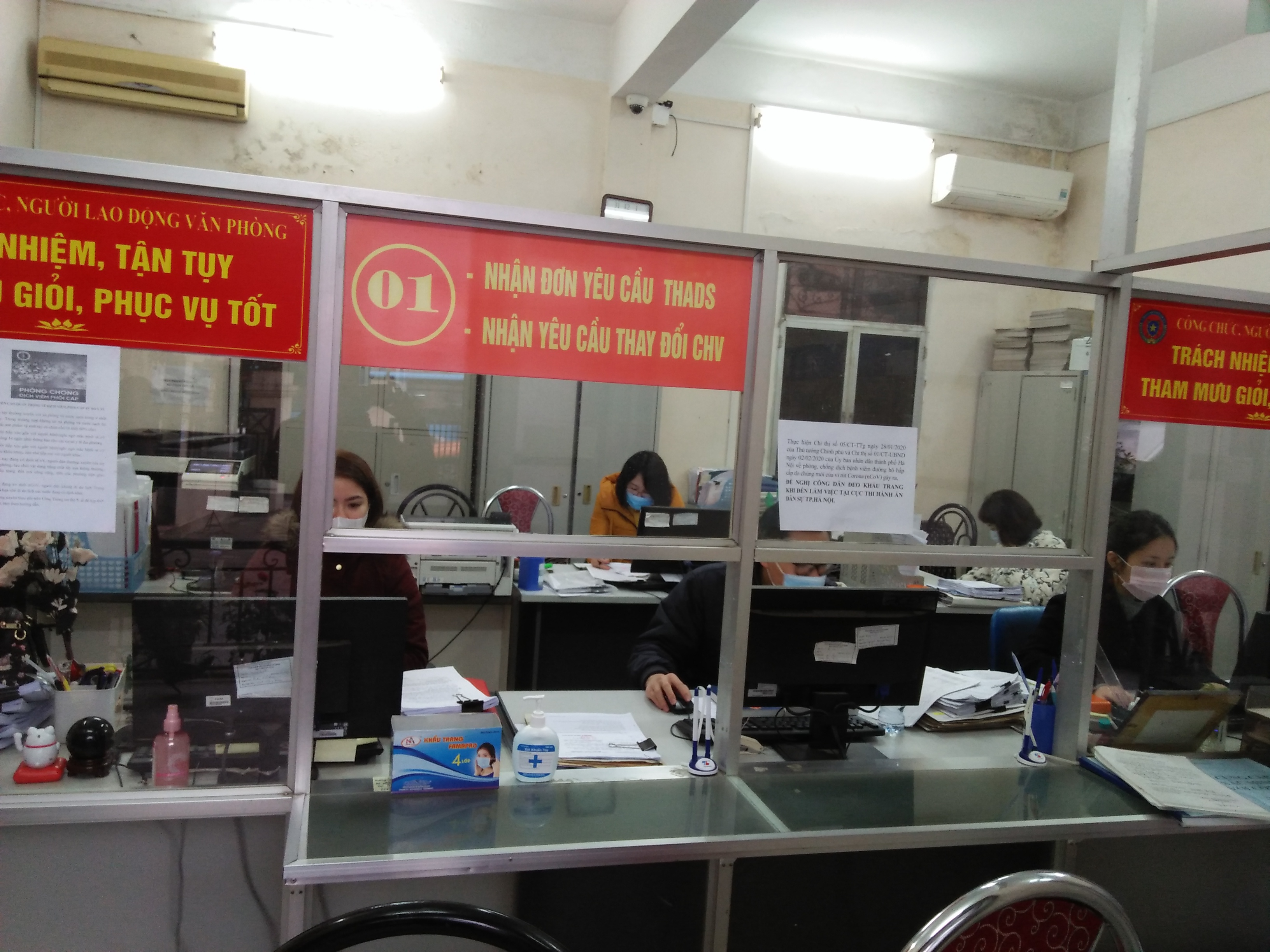 Cục Thi hành án dân sự thành phố Hà Nội triển khai nhiều biện pháp phòng, chống dịch bệnh virus Corona (nCoV)