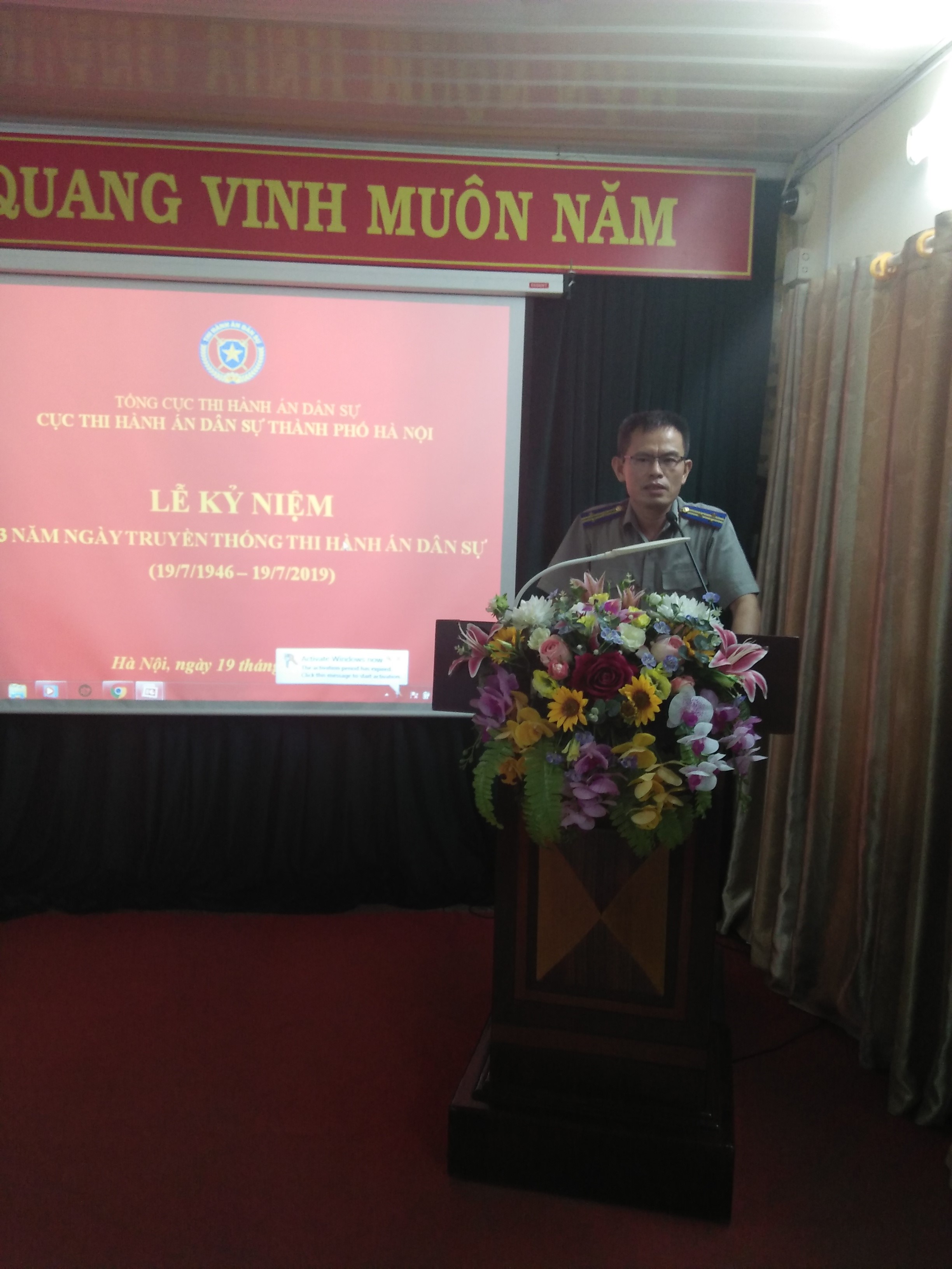 Cục Thi hành án dân sự thành phố Hà Nội kỷ niệm 73 năm ngày Truyền thống Thi hành án dân sự