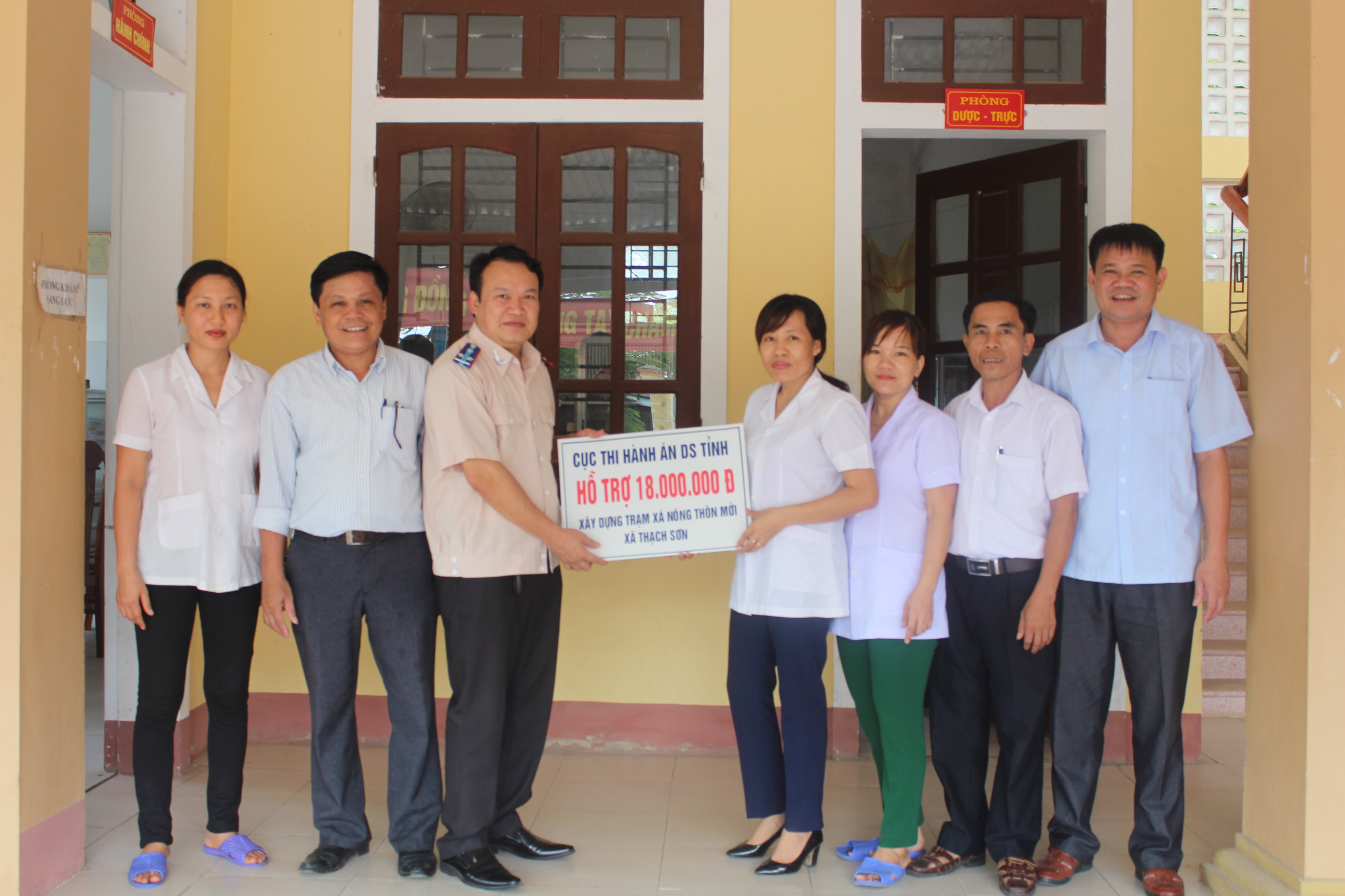 Cục THADS tỉnh Hà Tĩnh tăng cường chung sức xây dựng Nông thôn mới