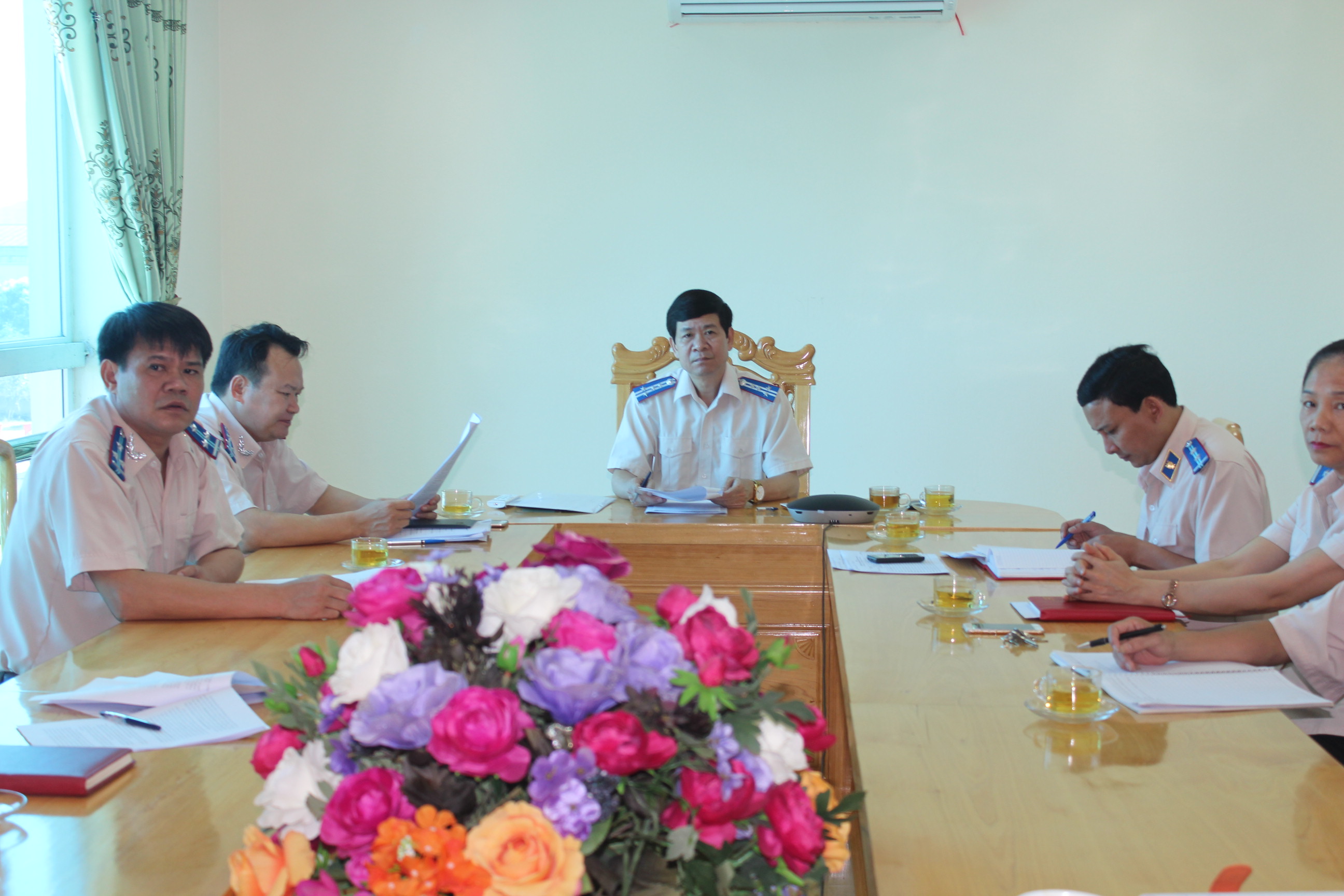 Cục THADS Hà Tĩnh tổ chức sơ kết việc thực hiện chức năng, nhiệm vụ các phòng chuyên môn.
