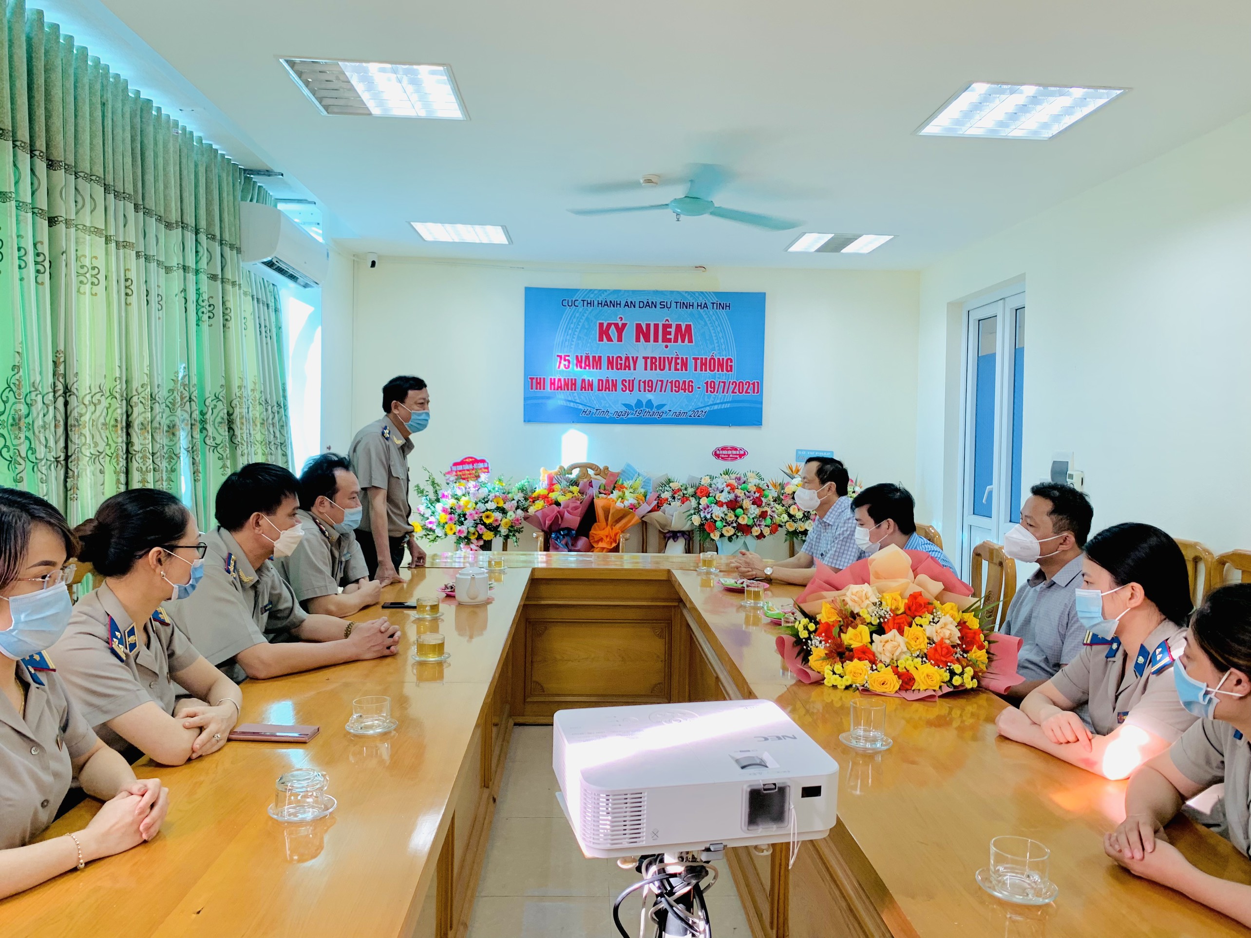 Khối Thi đua các cơ quan Nội chính tỉnh Hà Tĩnh tổ chức Hội Nghị tổng kết công tác thi đua, khen thưởng năm 2020